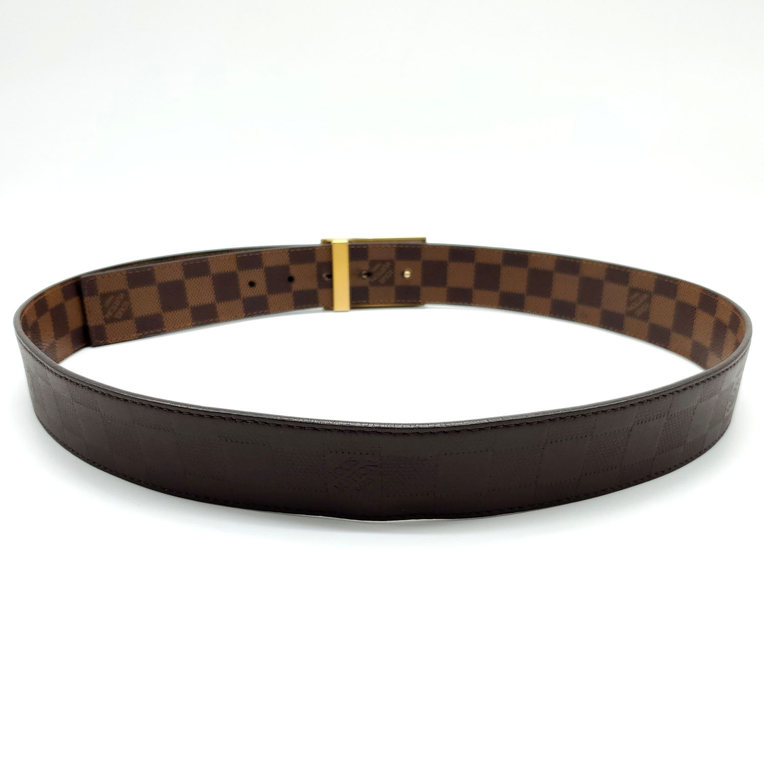 Louis Vuitton 2016 Neo Inventeur Reversible 40MM Belt - Brown