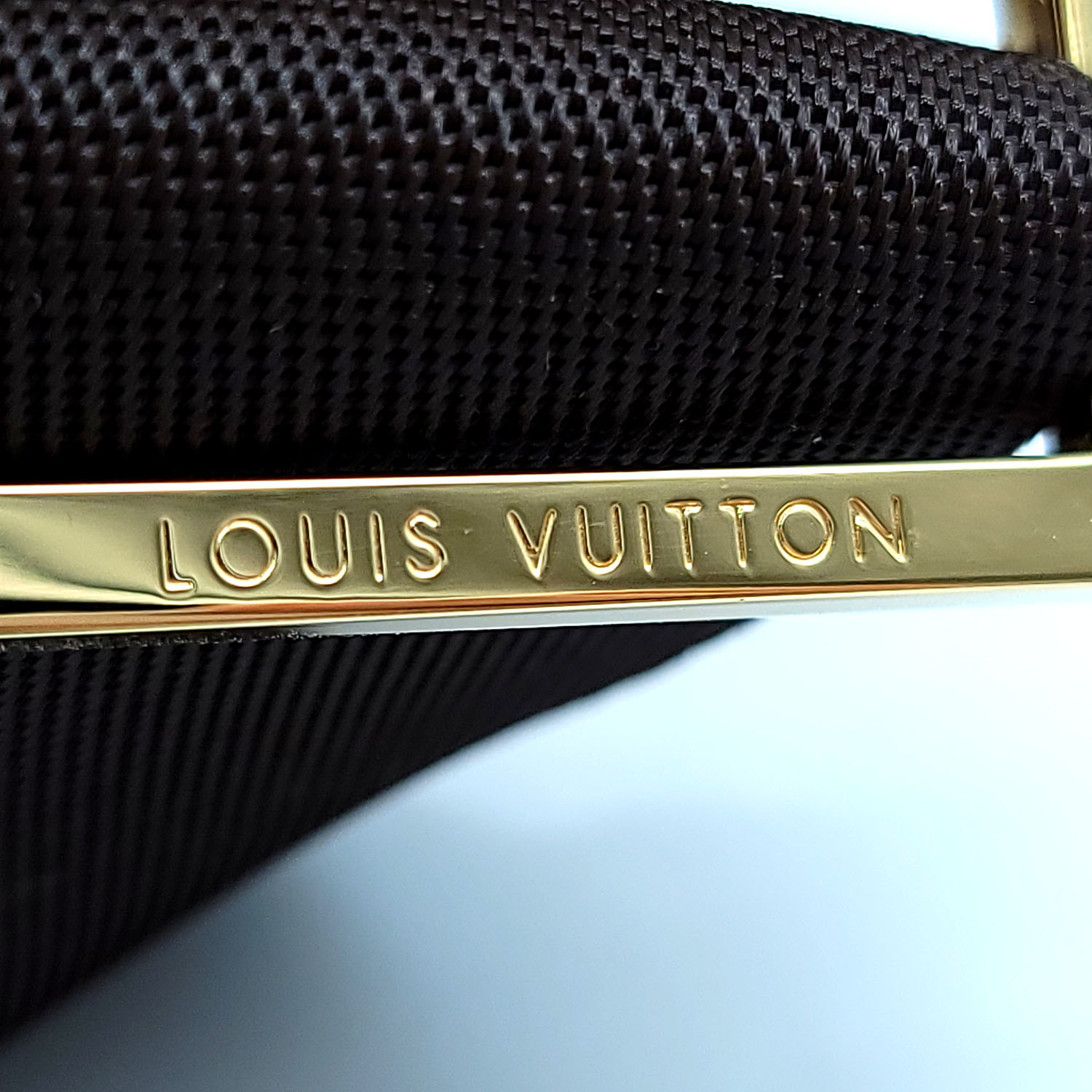Louis Vuitton Geronimo Gold hardware Damier ebene Cloth ref.217094
