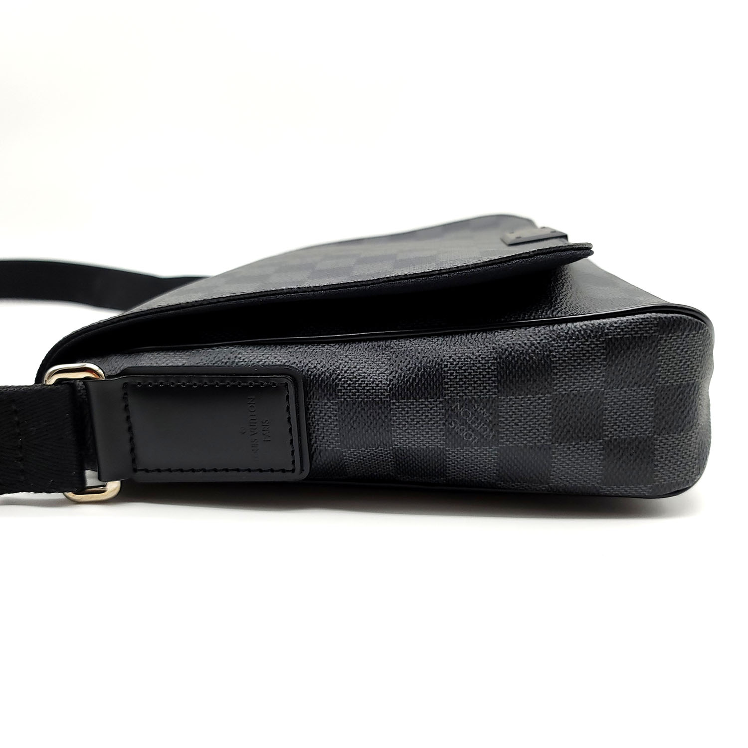 District PM Damier Graphite – Keeks Designer Handbags