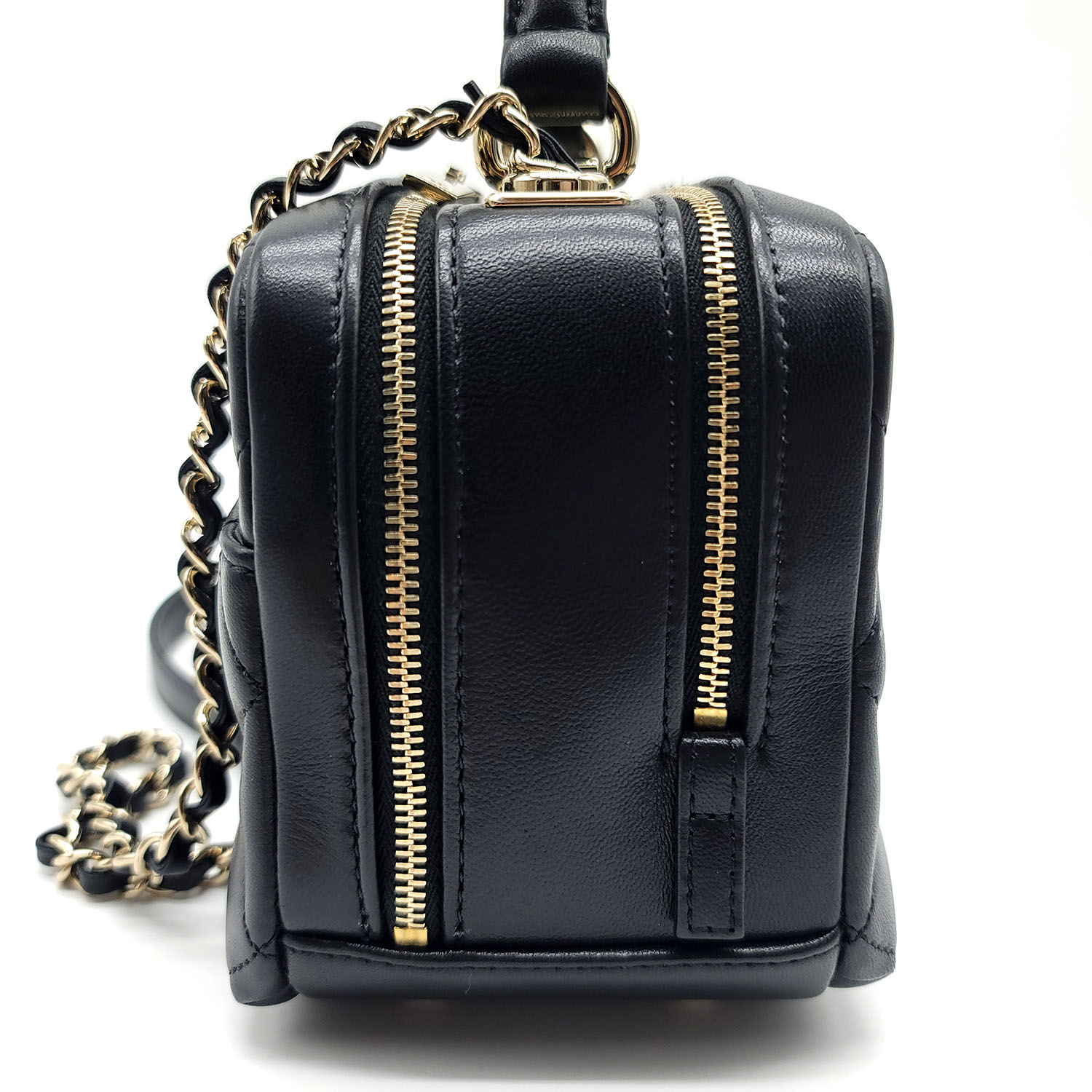 Chanel Womens Vintage Bowling Bag Mini – Luxe Collective