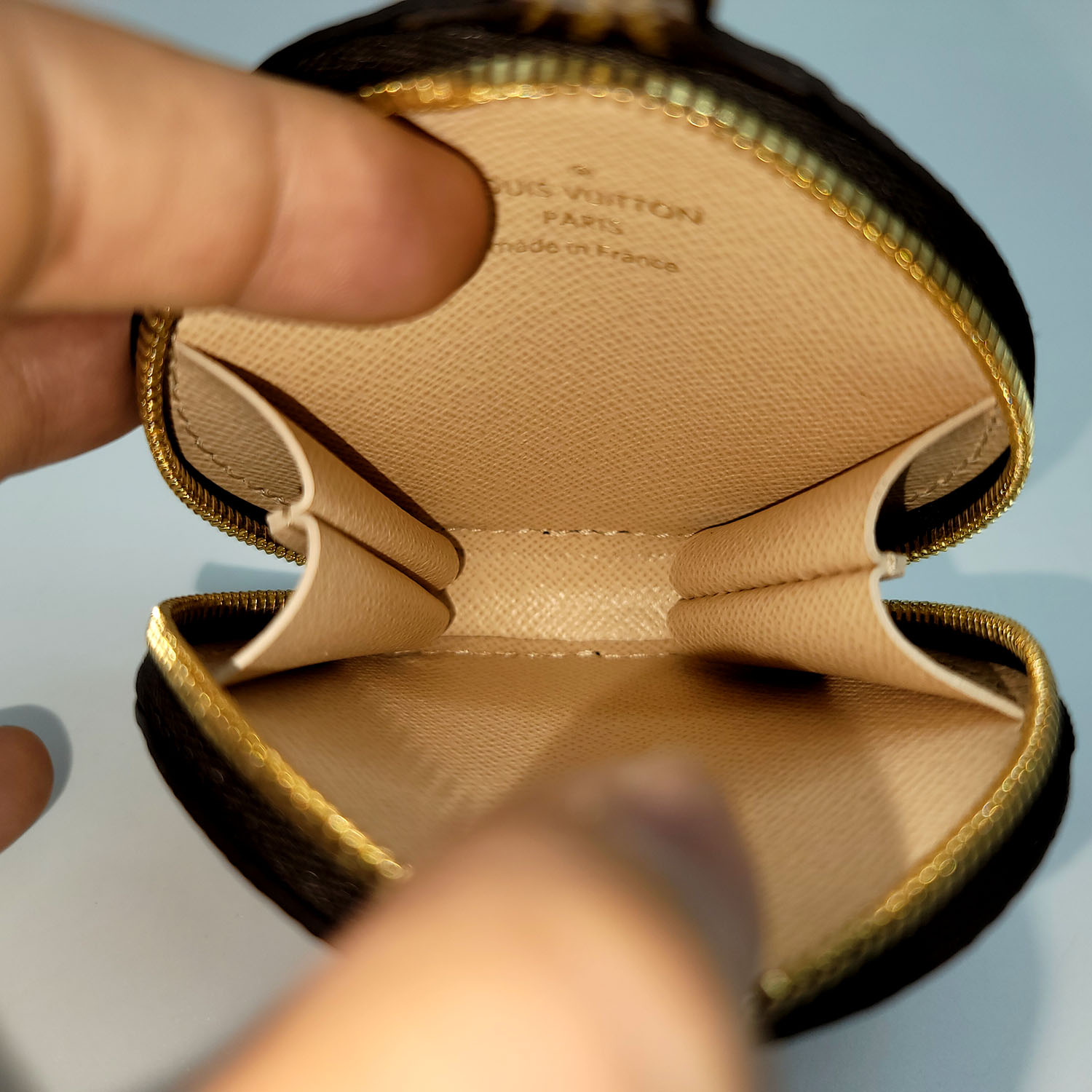 Khaki and Monogram Multi Pochette Accessoires Gold Hardware, 2021