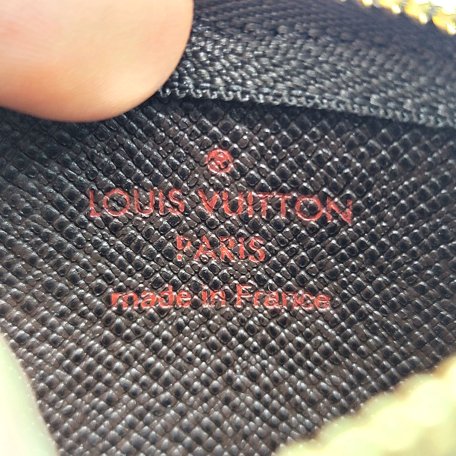 Louis Vuitton Damier Ebene Cles Key Pouch – DAC