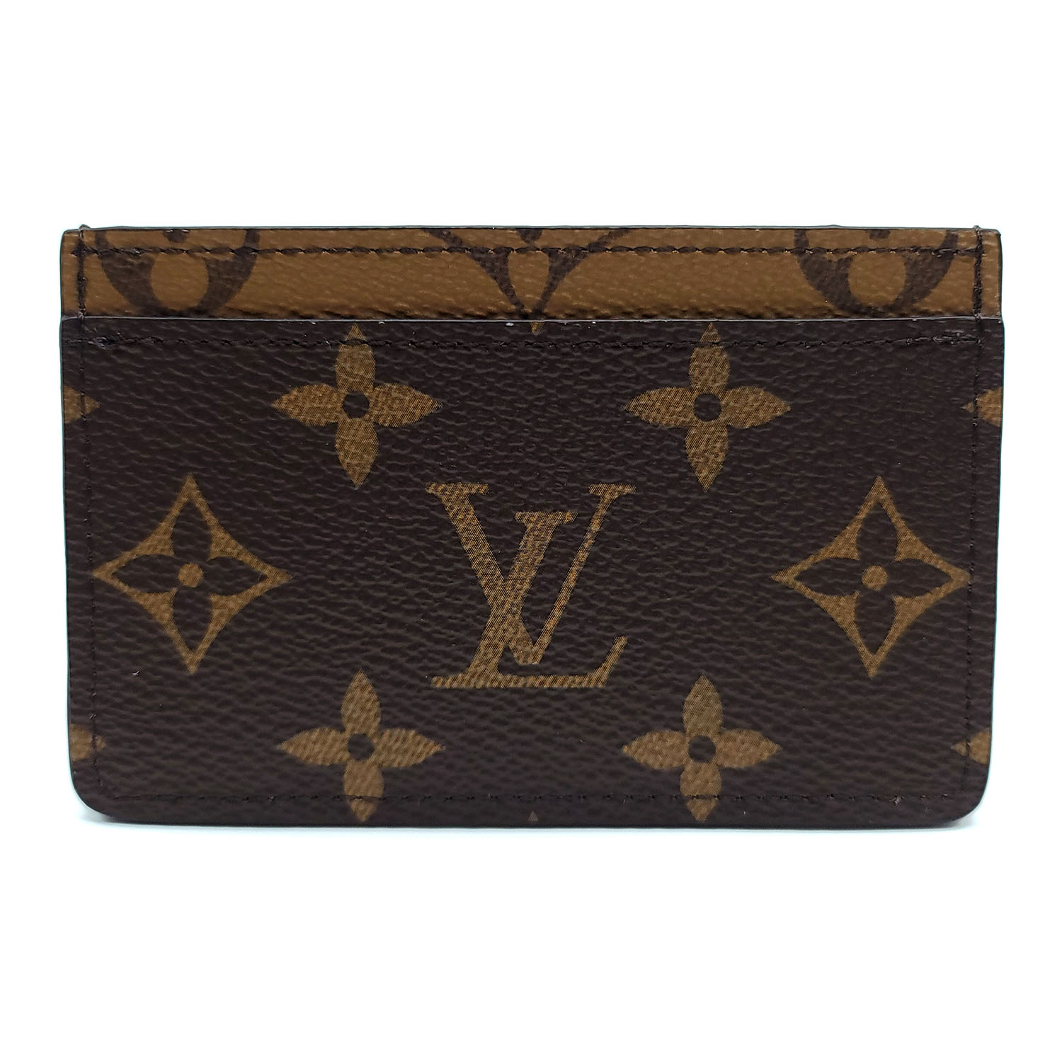 Louis Vuitton Monogram Reverse Card Holder – The Closet
