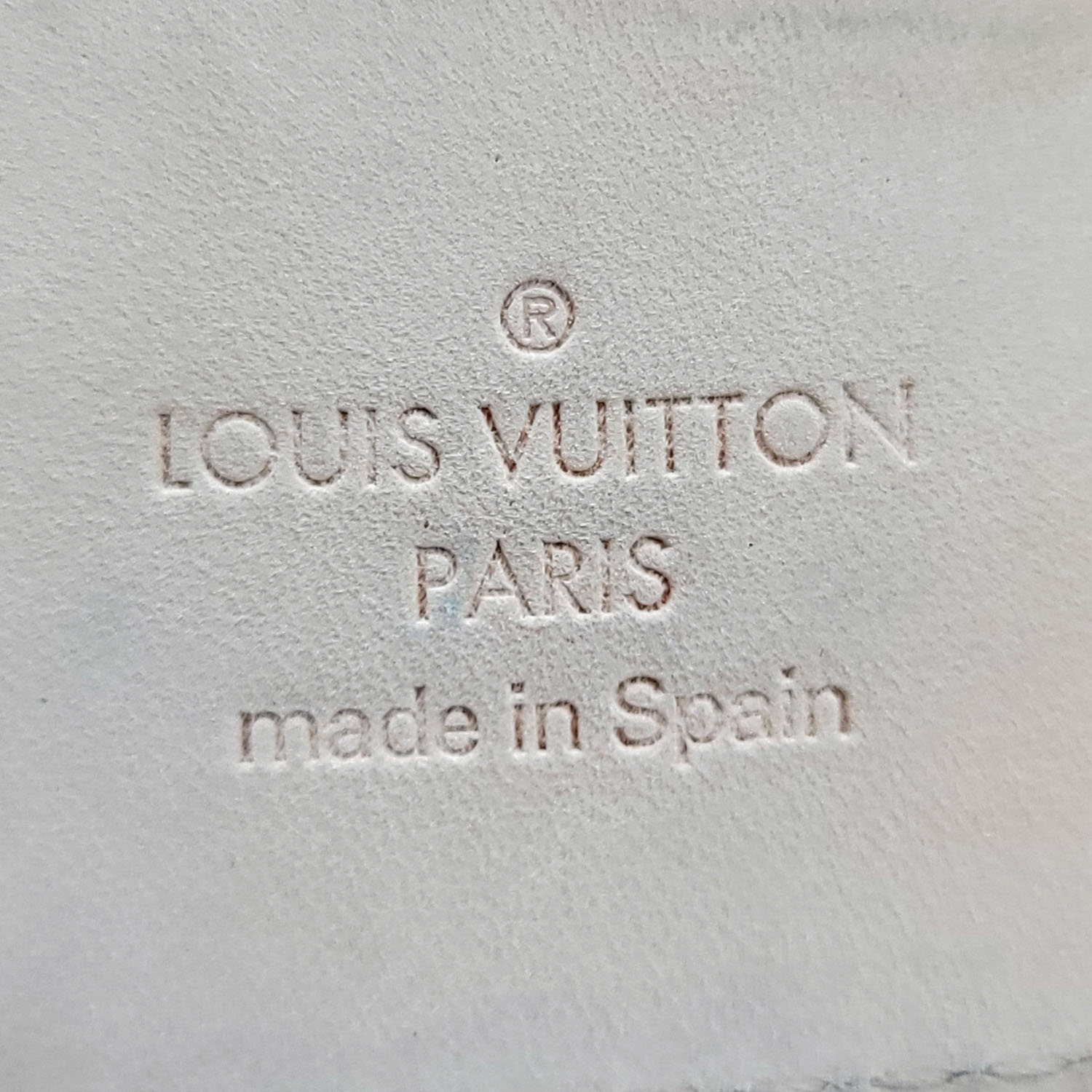 LOUIS VUITTON Damier Azur Ceinture Initial Belt 86CM M9609 LV Auth 22207  Cloth ref.334422 - Joli Closet