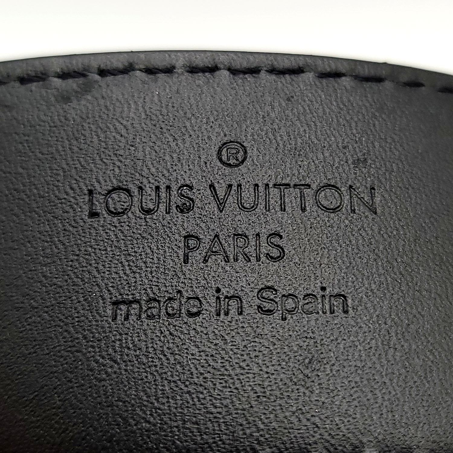 Louis Vuitton Vintage - Damier Graphite Pochette Homme Ceinture - Black  Gray - Damier Canvas Belt Bag - Luxury High Quality - Avvenice