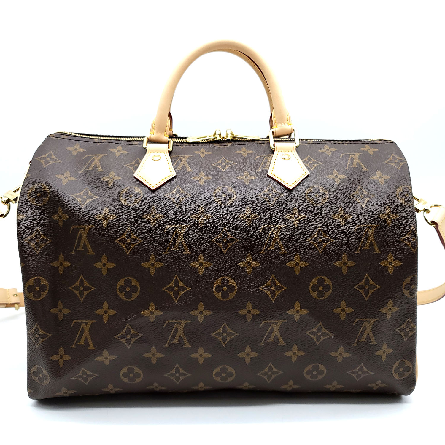 Louis Vuitton Monogram Stone Speedy Bandouliere 35 Handbag M40831 SN51 –  brand-jfa