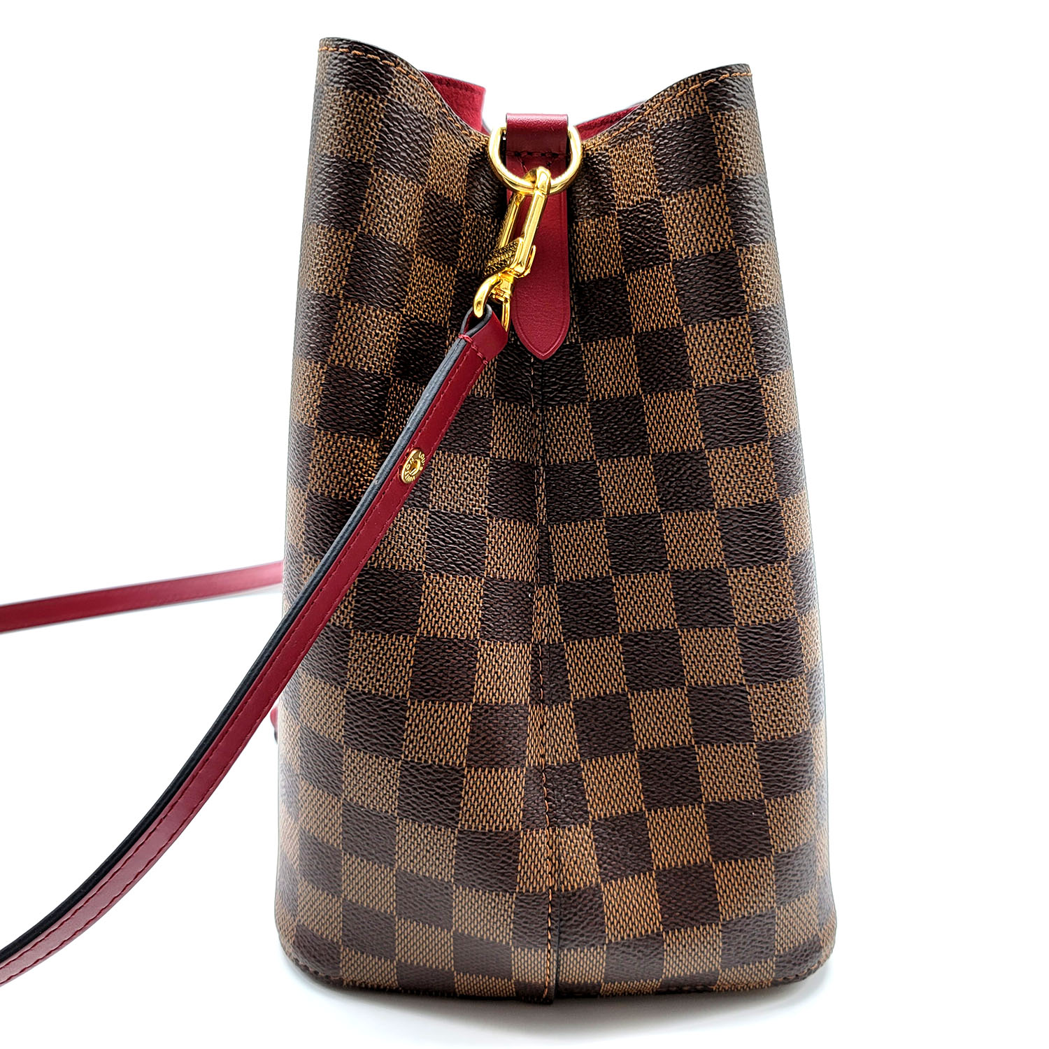 Authentic Louis Vuitton NeoNoe MM Damier Ebene Cherry Berry Bucket  Drawstring Bag for Sale in Las Vegas, NV - OfferUp
