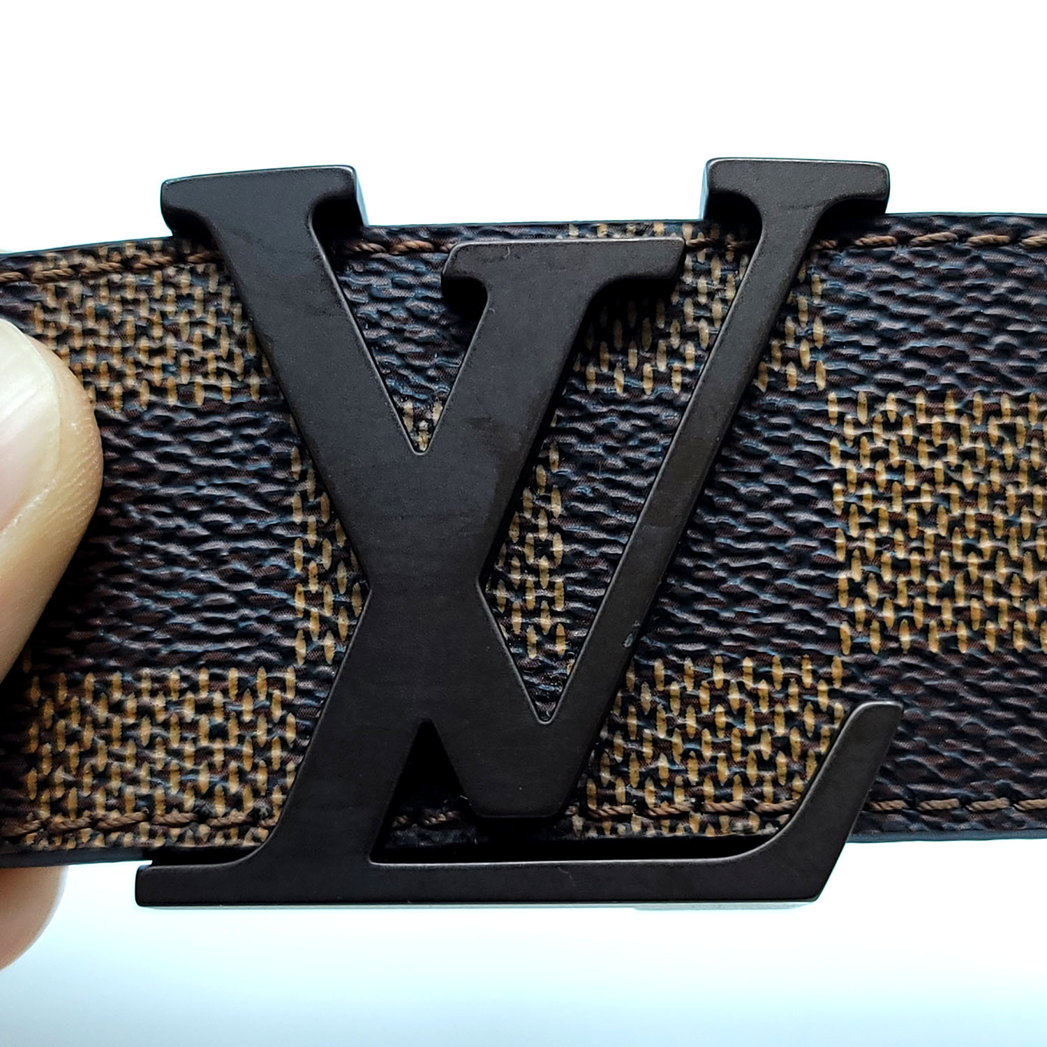 Louis Vuitton Initiales 40mm Belt Damier Ebene (size 90/36) – Dr