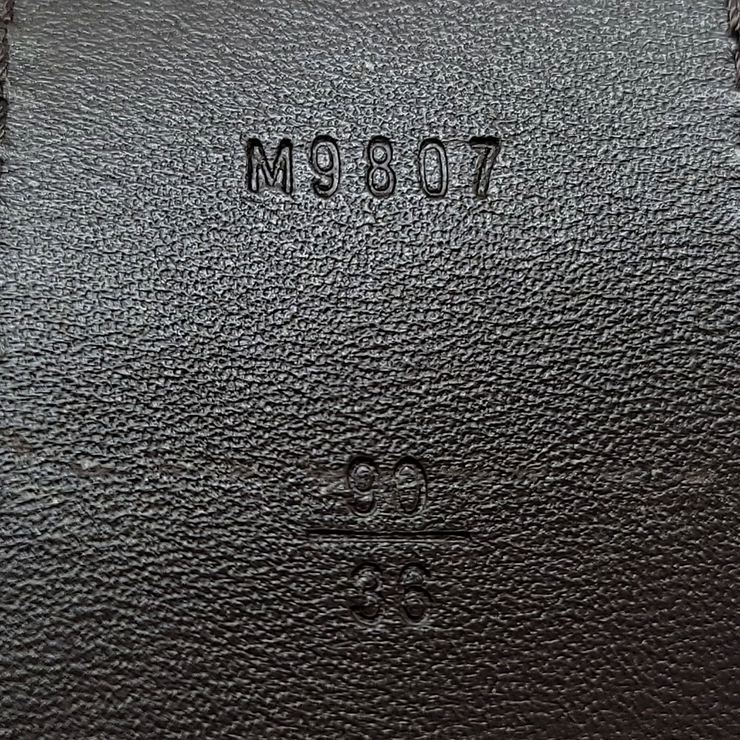 NIB Authentic Louis Vuitton downtown belt Damier Print 40mm 90CM/36 M0374U
