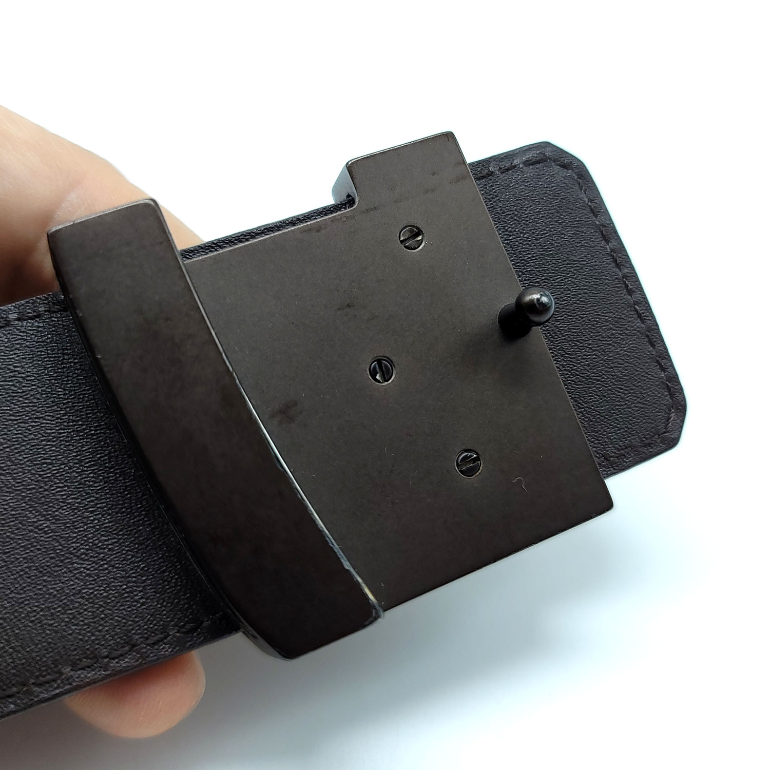 Louis Vuitton LV Initiales Mini Damier 40mm Leather Belt 4XL