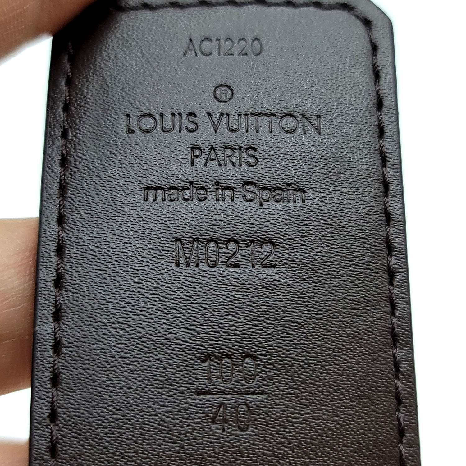 Louis Vuitton Initiales 40mm Belt Damier Ebene (size 90/36) – Dr. Runway