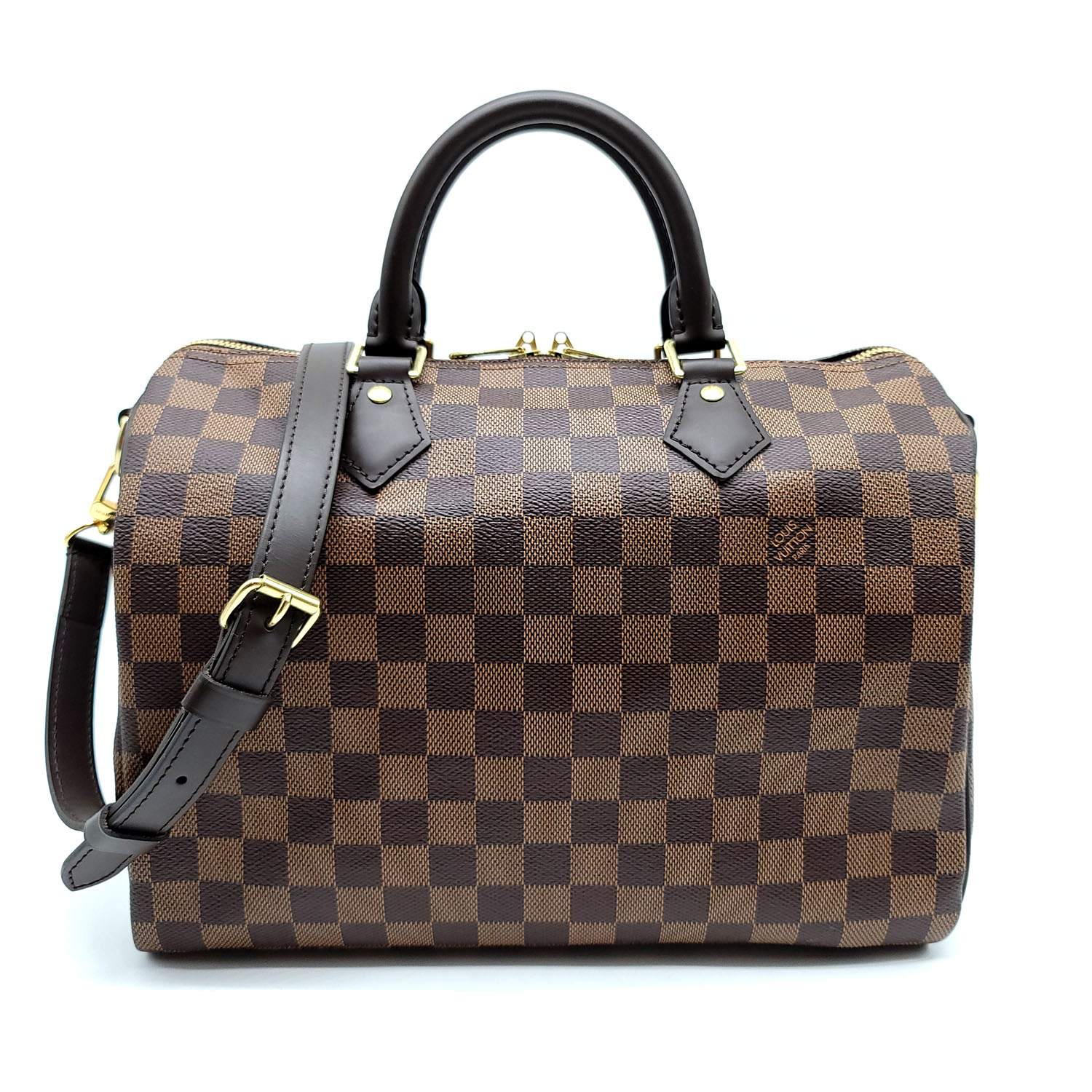 Louis Vuitton Speedy Bandouliere 30 Damier Ebene