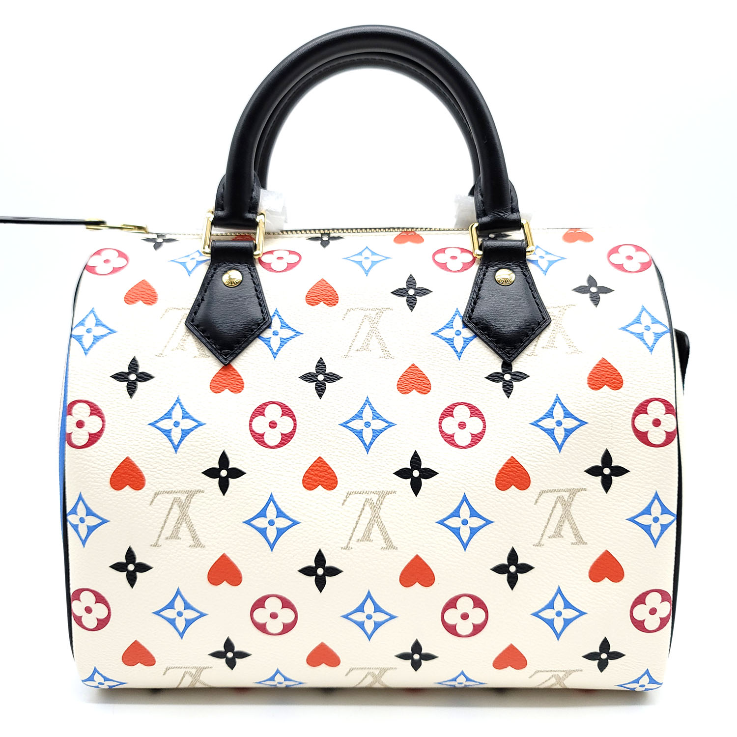 Speedy doctor 25 patent leather handbag Louis Vuitton Multicolour