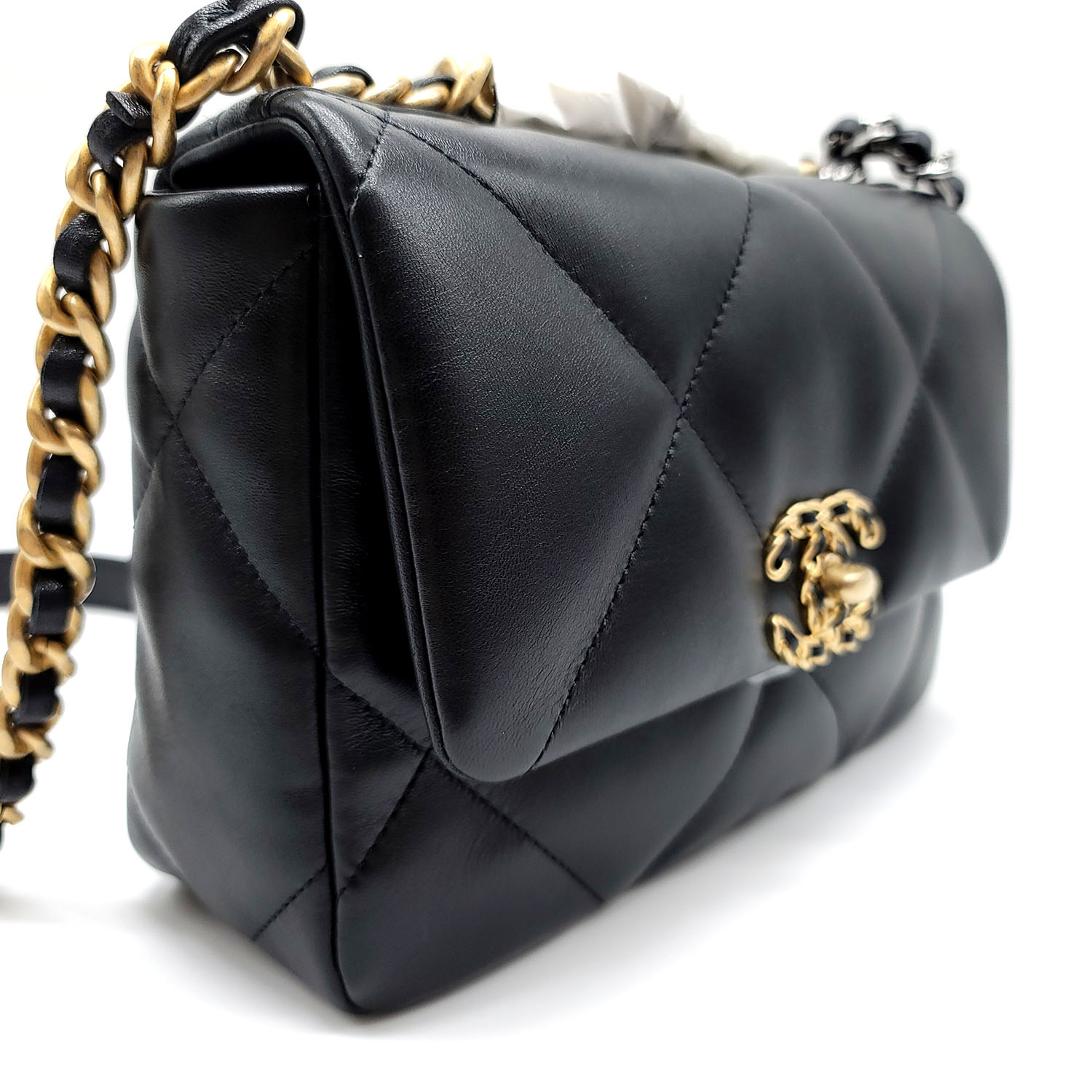 Chanel 19 Flap Bag Black Lambskin – Dr. Runway