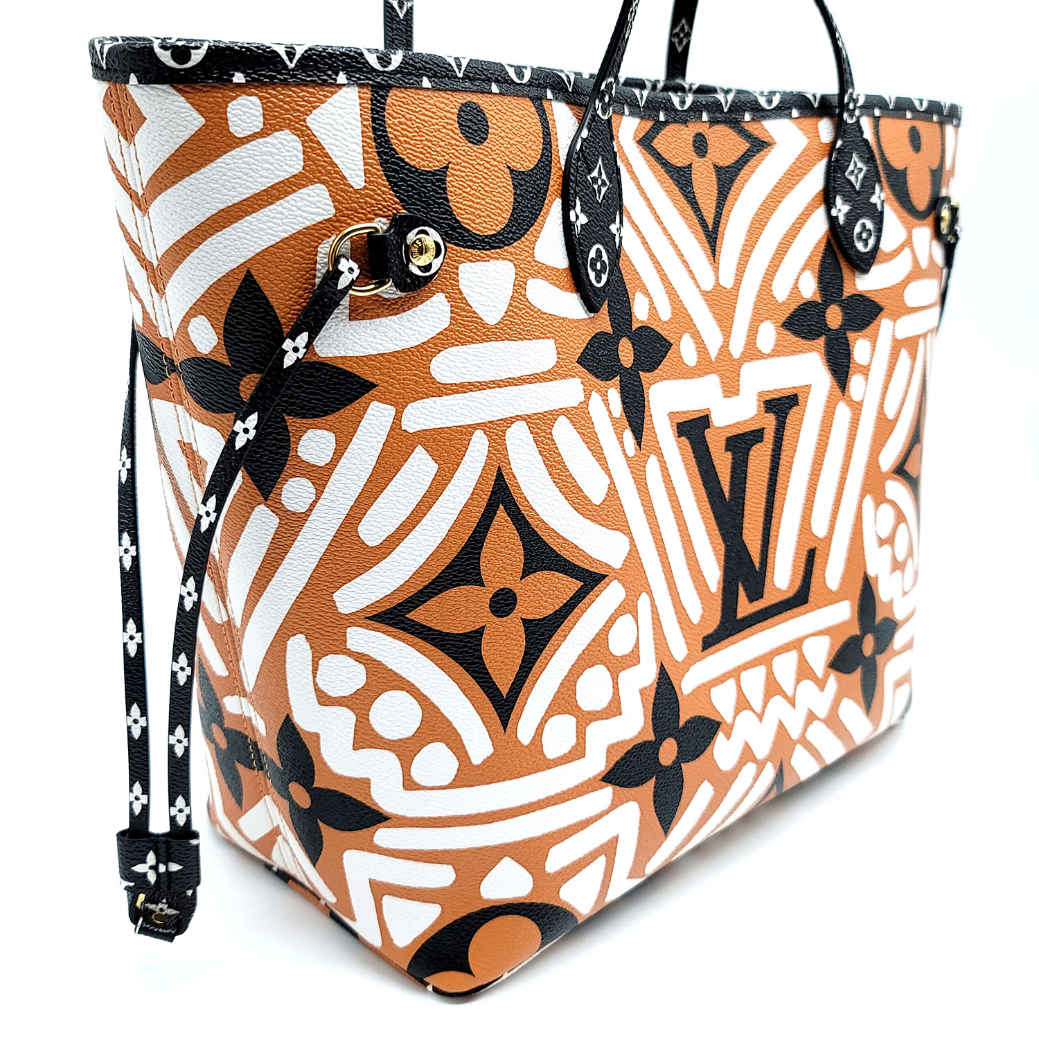 Louis Vuitton Crafty Neverfull MM with Pouch - Image 2