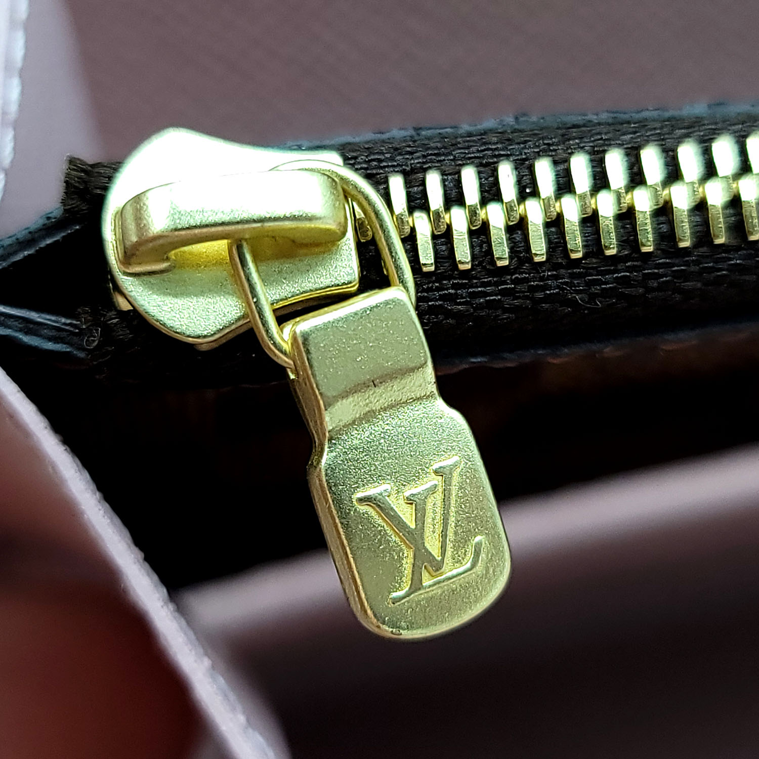 Louis Vuitton Womens Clemence Wallet Damier Ebene – Luxe Collective