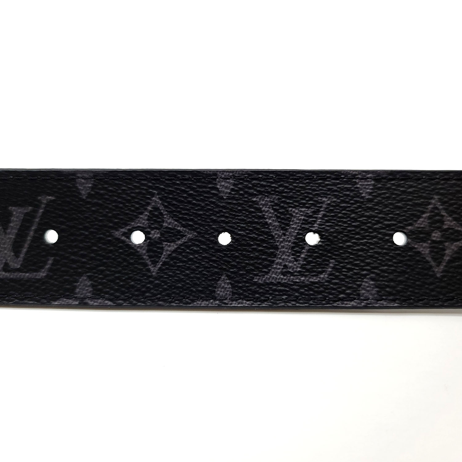LV Initiales 40MM Damier Ebene Belt Size 95/38 – Keeks Designer Handbags