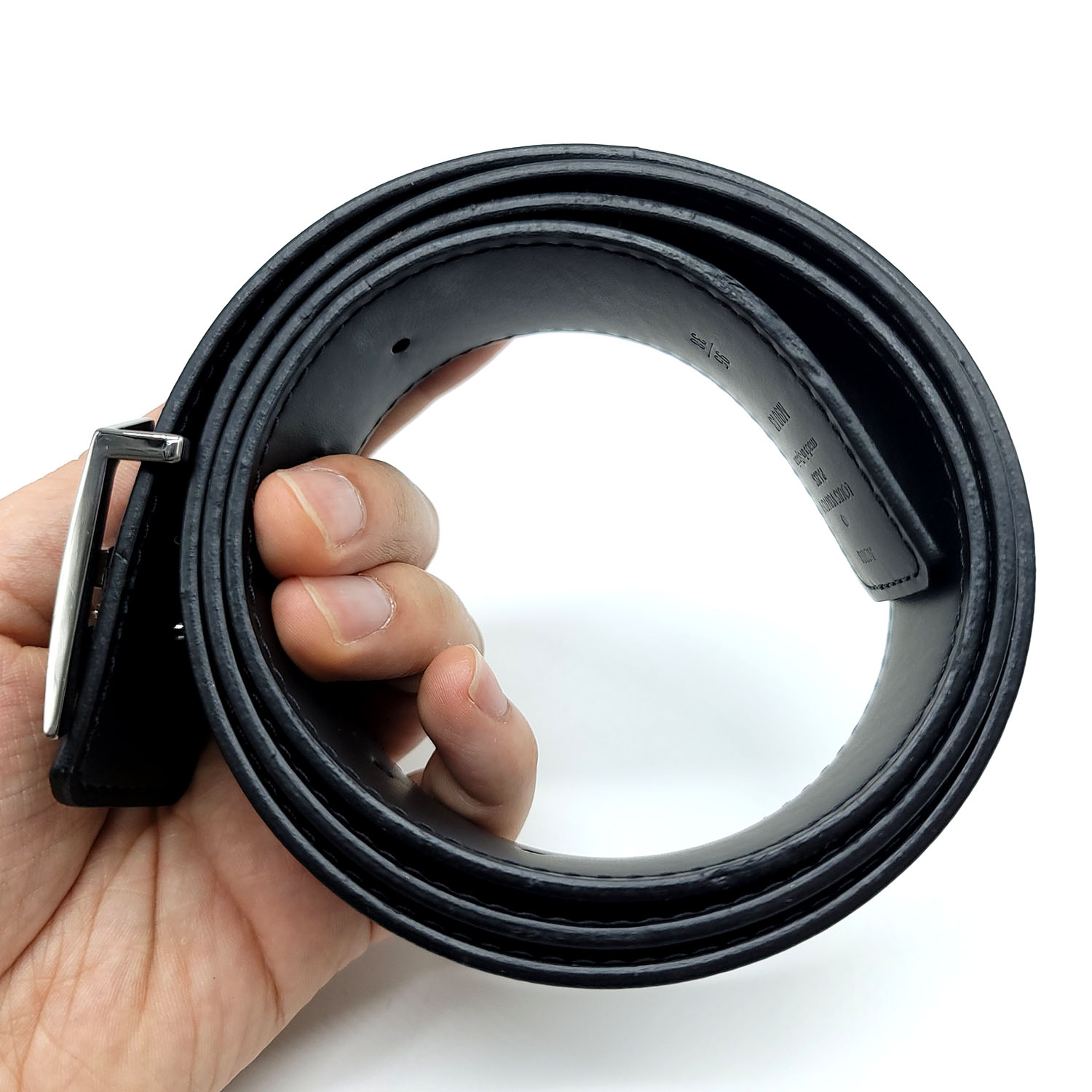 LV Circle 40MM Reversible Leather/Eclipse Belt Size 95/38 – Keeks