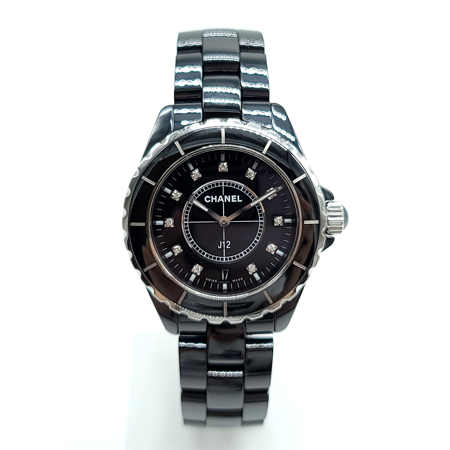 black chanel watch