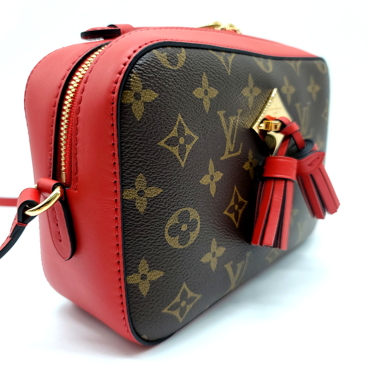 Louis Vuitton Authenticated Saintonge Handbag