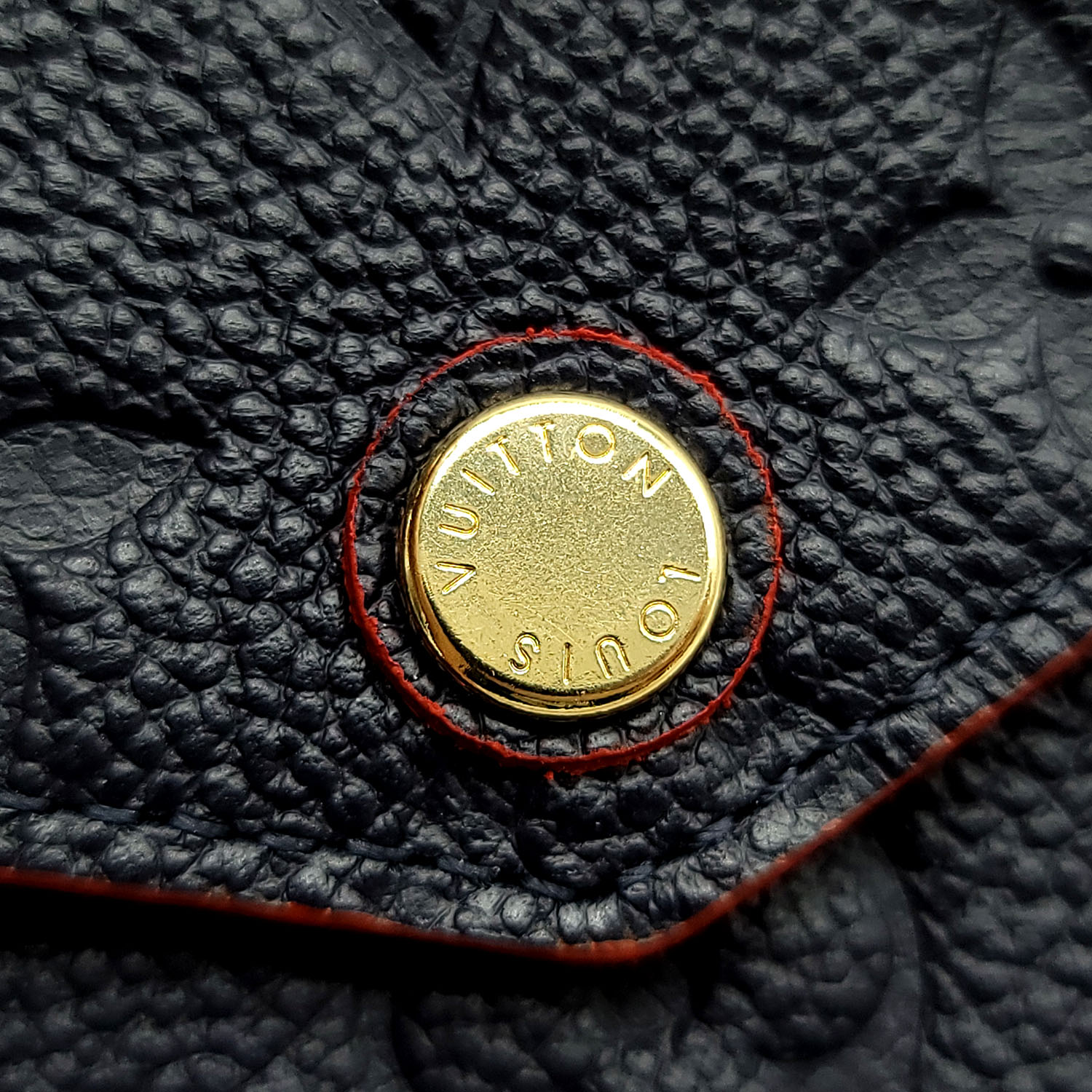 Louis Vuitton Red Leather Monogram Empreinte Felicie Zip Pouch Insert –  Bagriculture