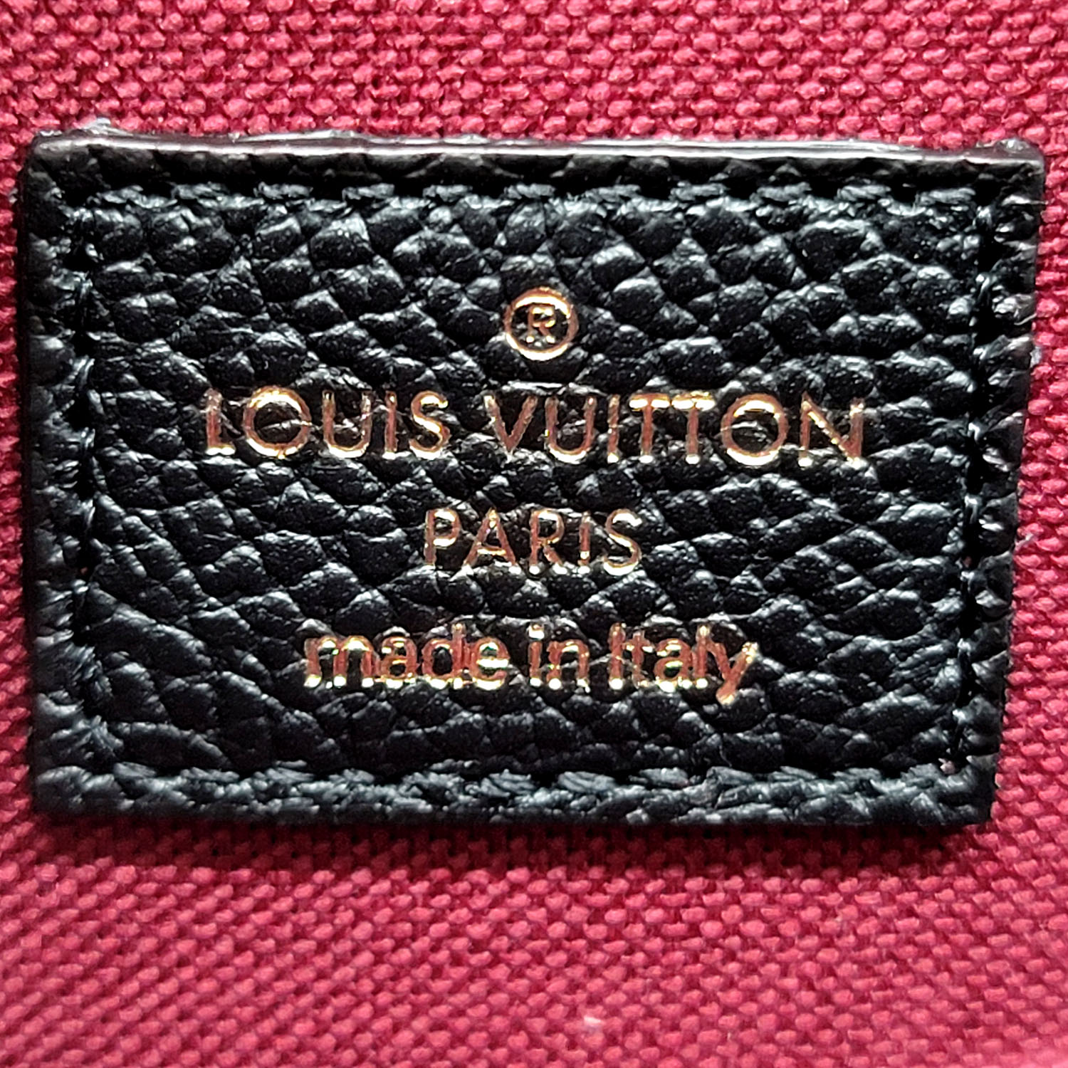 Louis Vuitton Félicie Pochette Bicolor Monogram Empriente Black