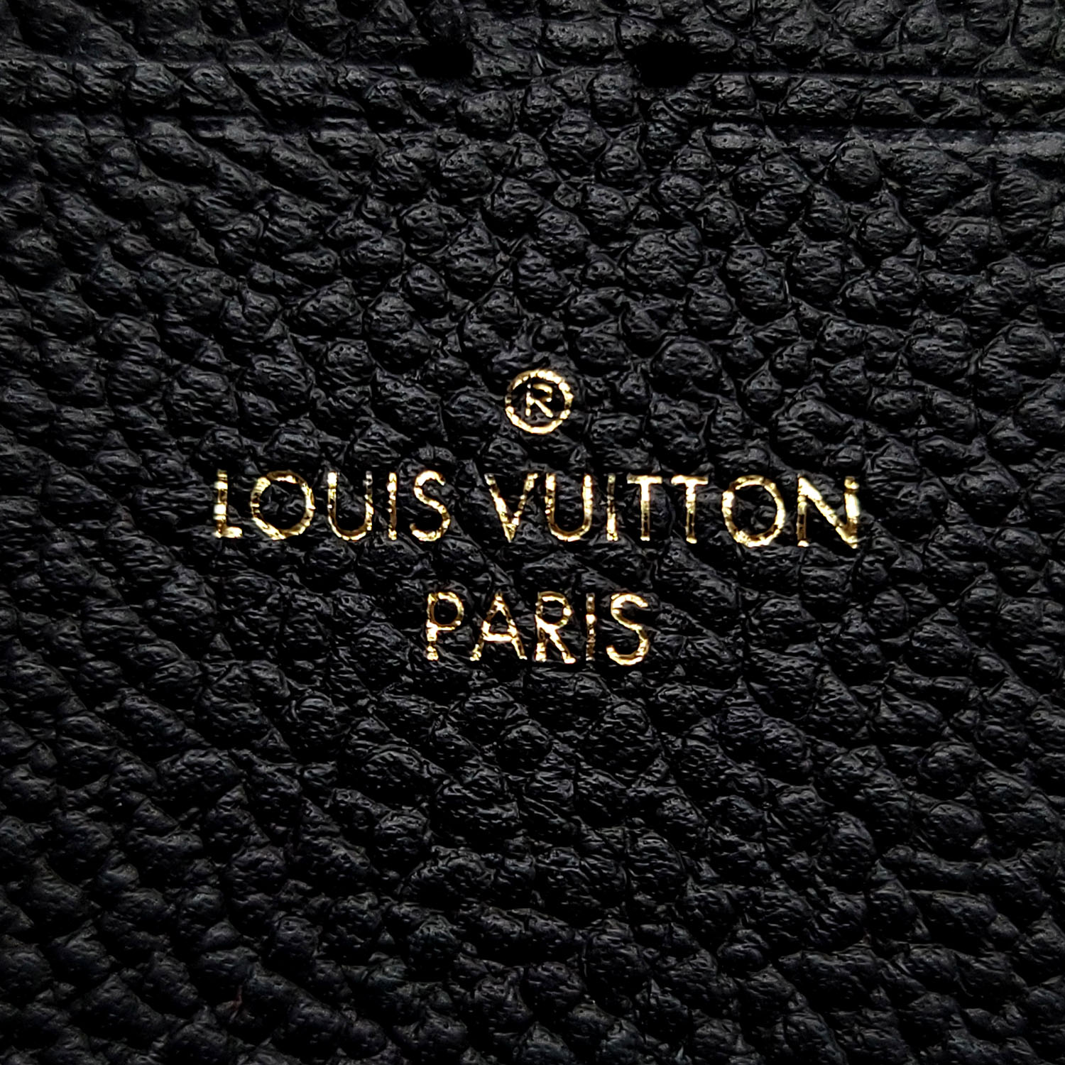 Louis Vuitton Félicie Pochette Bicolor Monogram Empriente Black/Beige