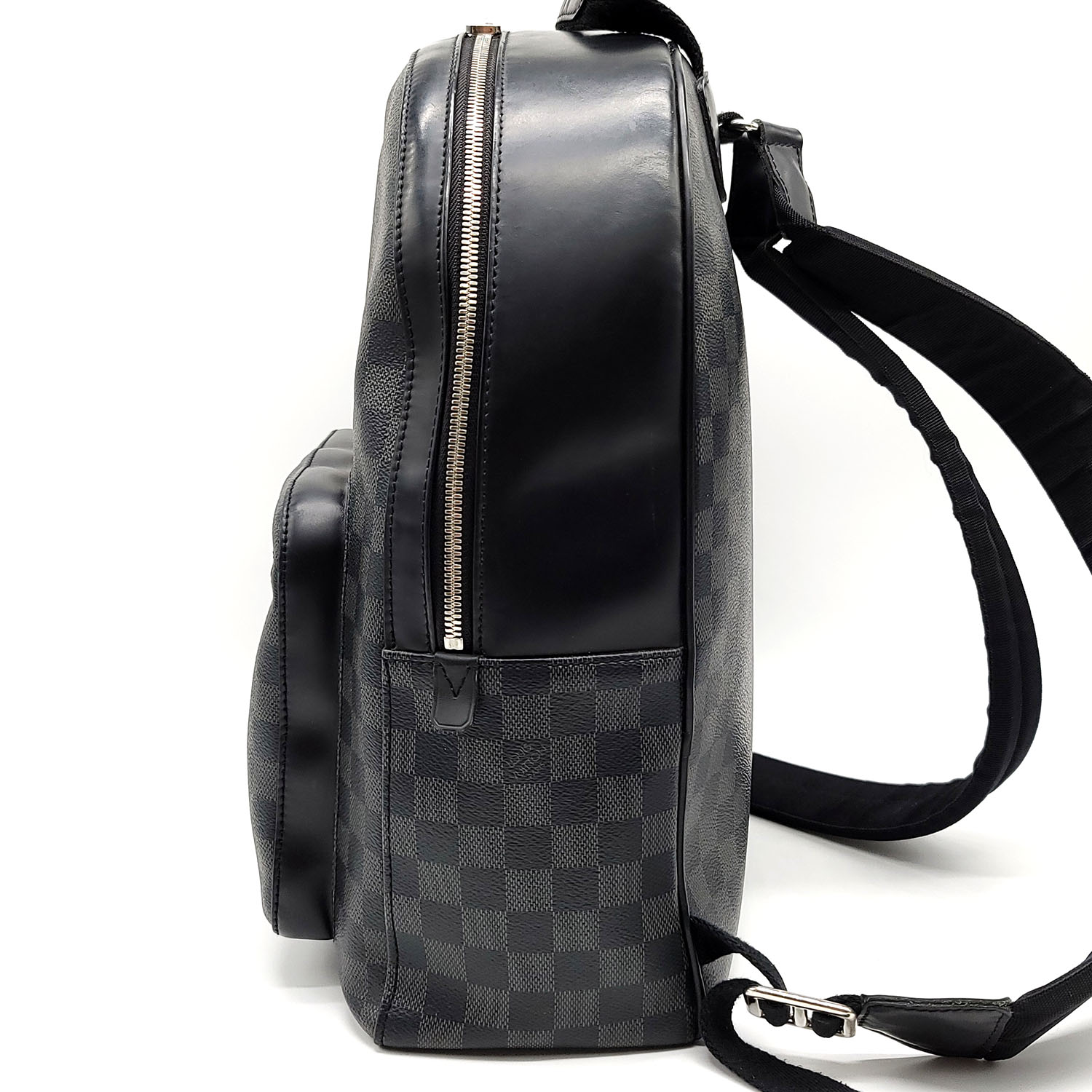 Louis Vuitton, Bags, Authentic Louis Vuitton Josh Backpack In Damier  Graphite Pixel Gray