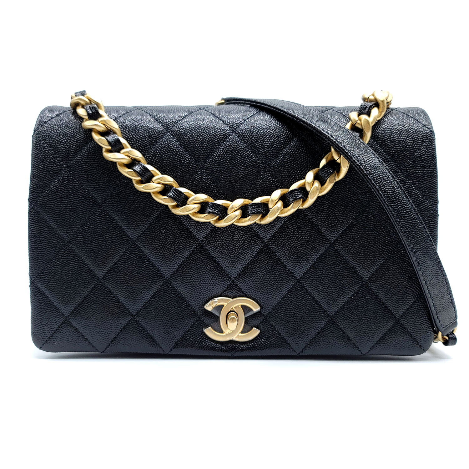 Chanel Small Messenger Bag, Luxury, Bags & Wallets on Carousell