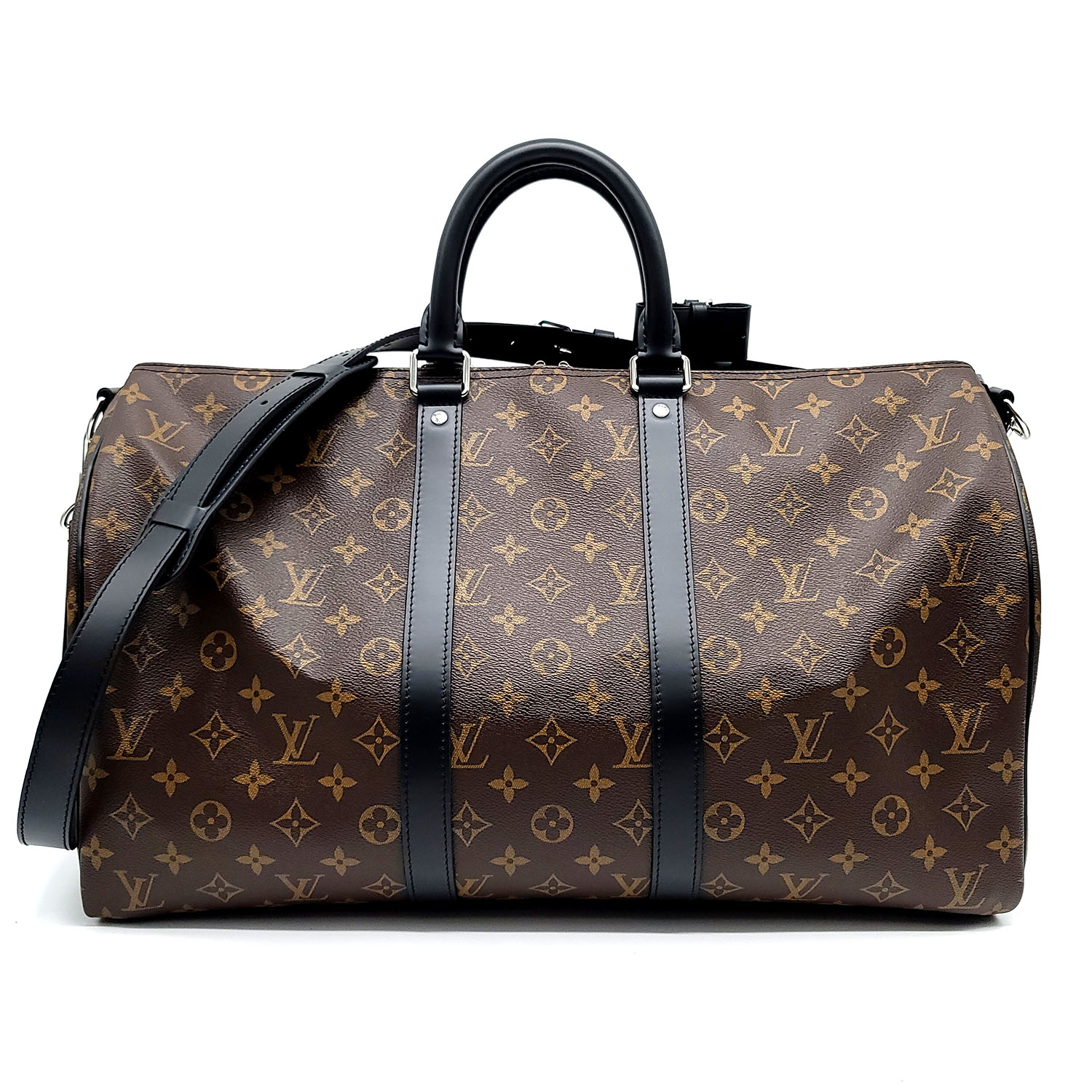 Louis Vuitton Macassar Monogram Keepall 45 Bandoulière Bag