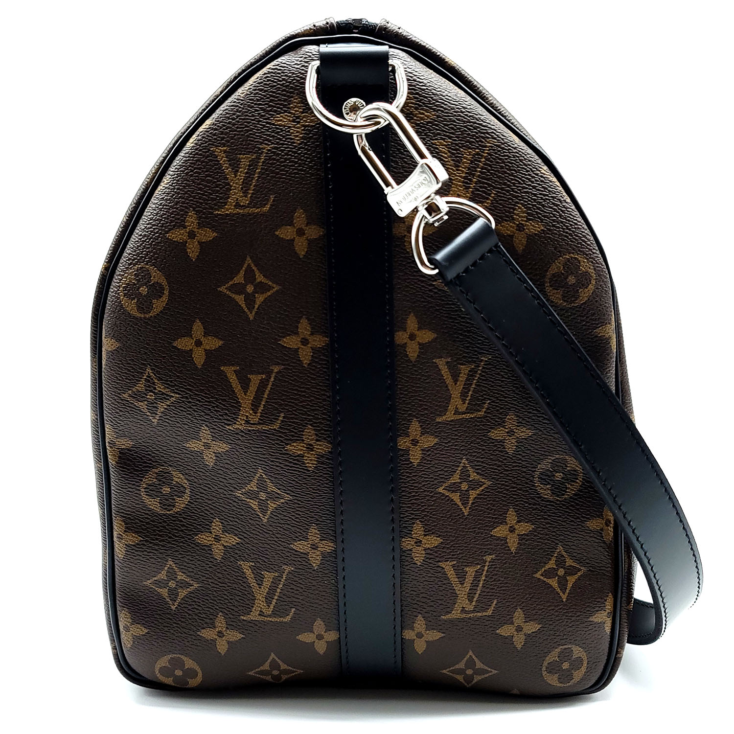 Used Louis Vuitton Monogram Macassar Keepall Bandouliere 45