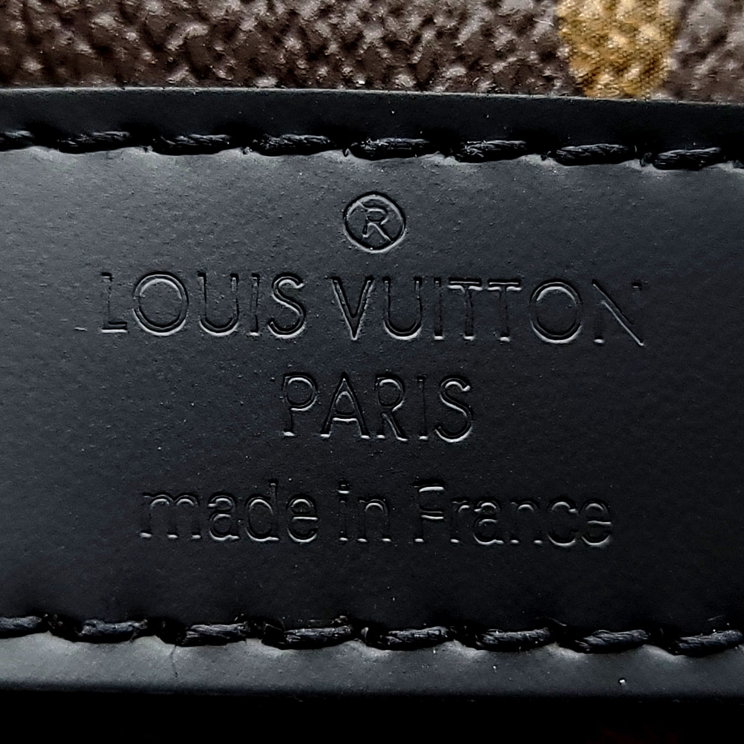 M46249 Louis Vuitton Monogram Macassar KEEPALL BANDOULIÈRE 25