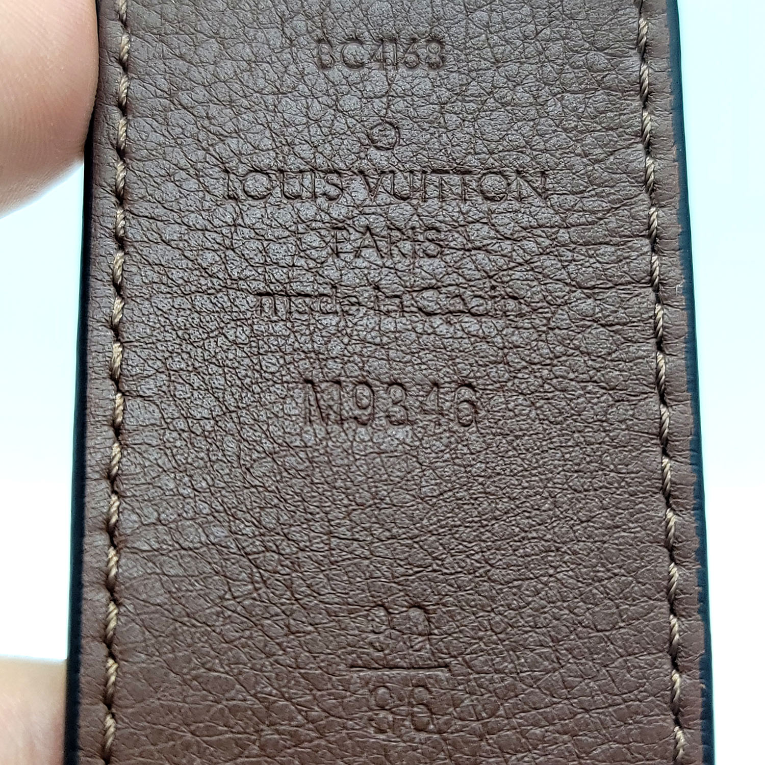 Louis Vuitton 90/36 Monogram Reversible Inventeur Belt