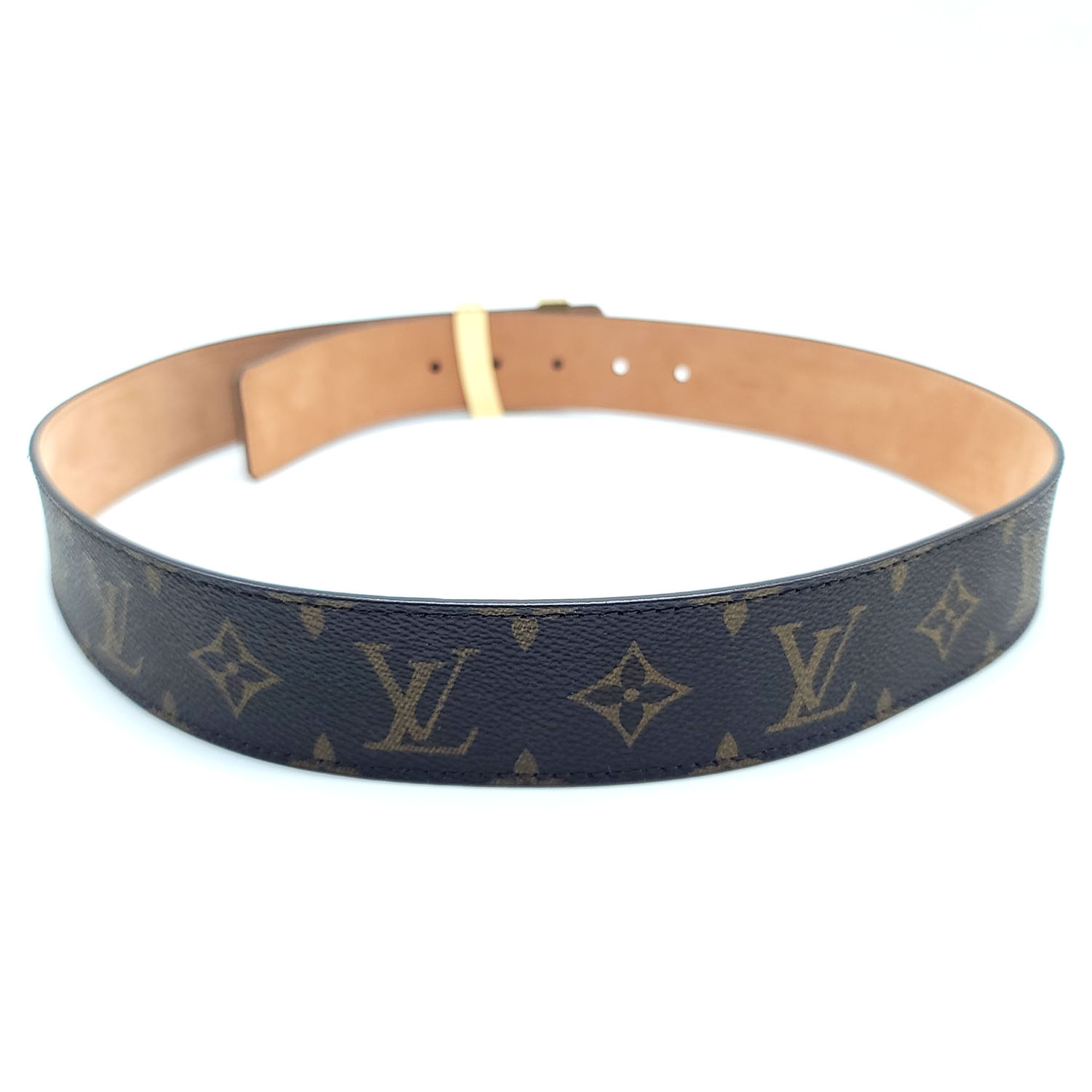 Shop Louis Vuitton MONOGRAM Lv Initiales 35Mm Reversible Belt (M0450V) by  Sincerity_m639