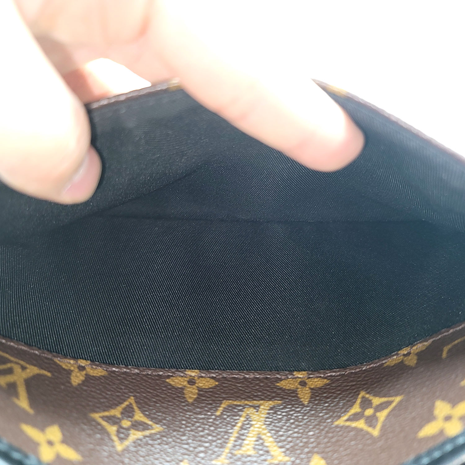 Louis Vuitton MONOGRAM MACASSAR Leather Crossbody Bag Logo Messenger &  Shoulder Bags (M46327)