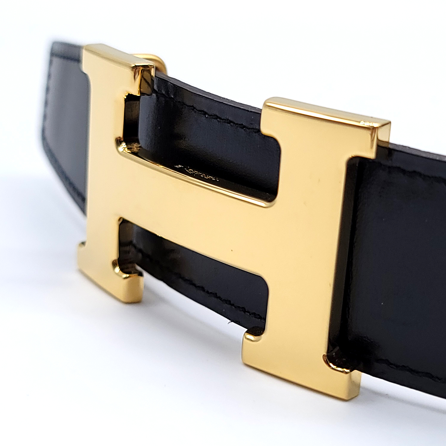 Hermes H Belt Buckle & Reversible Leather Strap 32mm – Dr. Runway