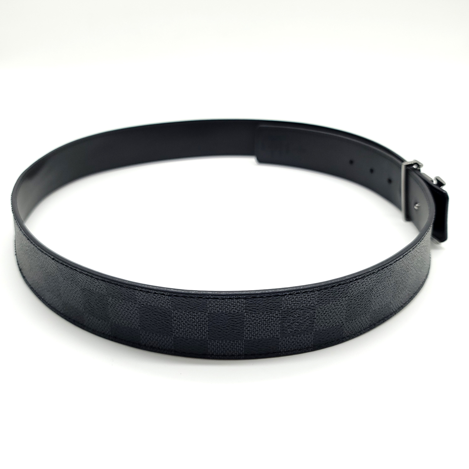 Louis Vuitton 2019 Rainbow Damier LV Initiales 40mm Reversible Belt Kit -  Black Belts, Accessories - LOU575291