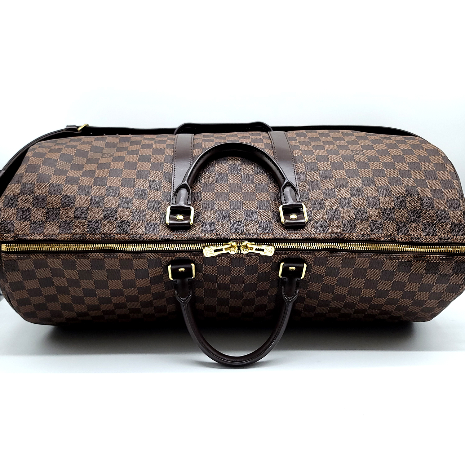 Louis Vuitton Keepall Bandouliere 55 Damier Ebene - Image 8