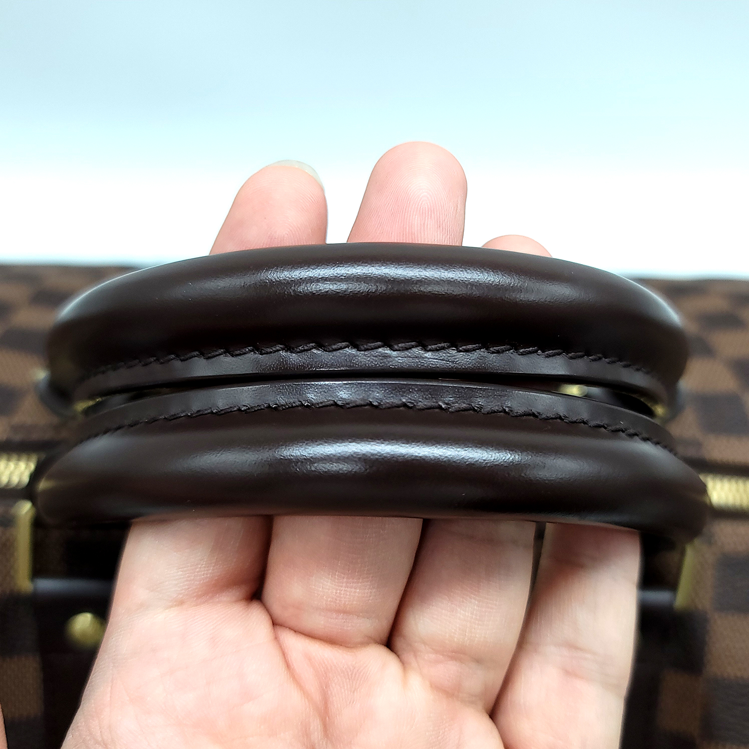 Louis Vuitton Keepall Bandouliere 55 Damier Ebene - Image 17