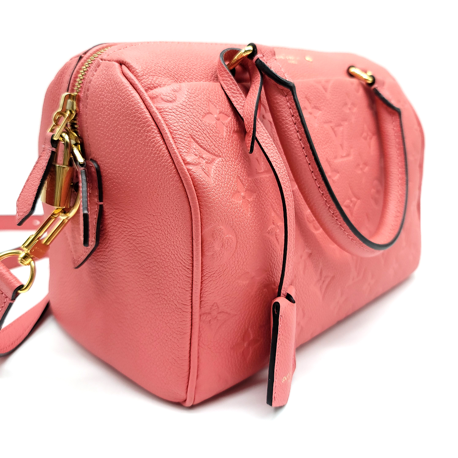 Louis Vuitton Monogram Empreinte Speedy Bandouliere 25 M42403 Women's  Shoulder Bag Blossom