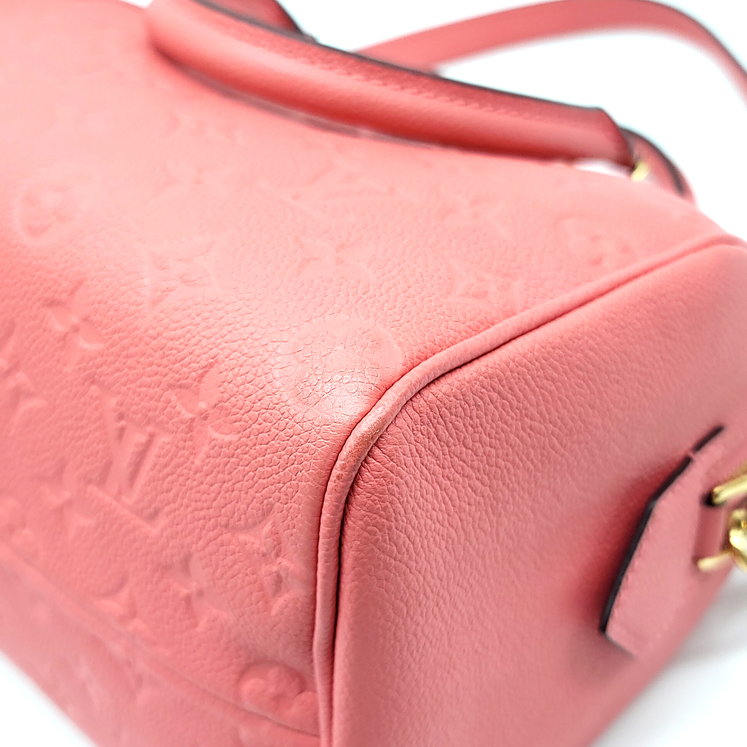 Louis Vuitton Speedy Bandouliere Monogram Empreinte 25 Rose Poudre in  Leather with Gold-tone - GB