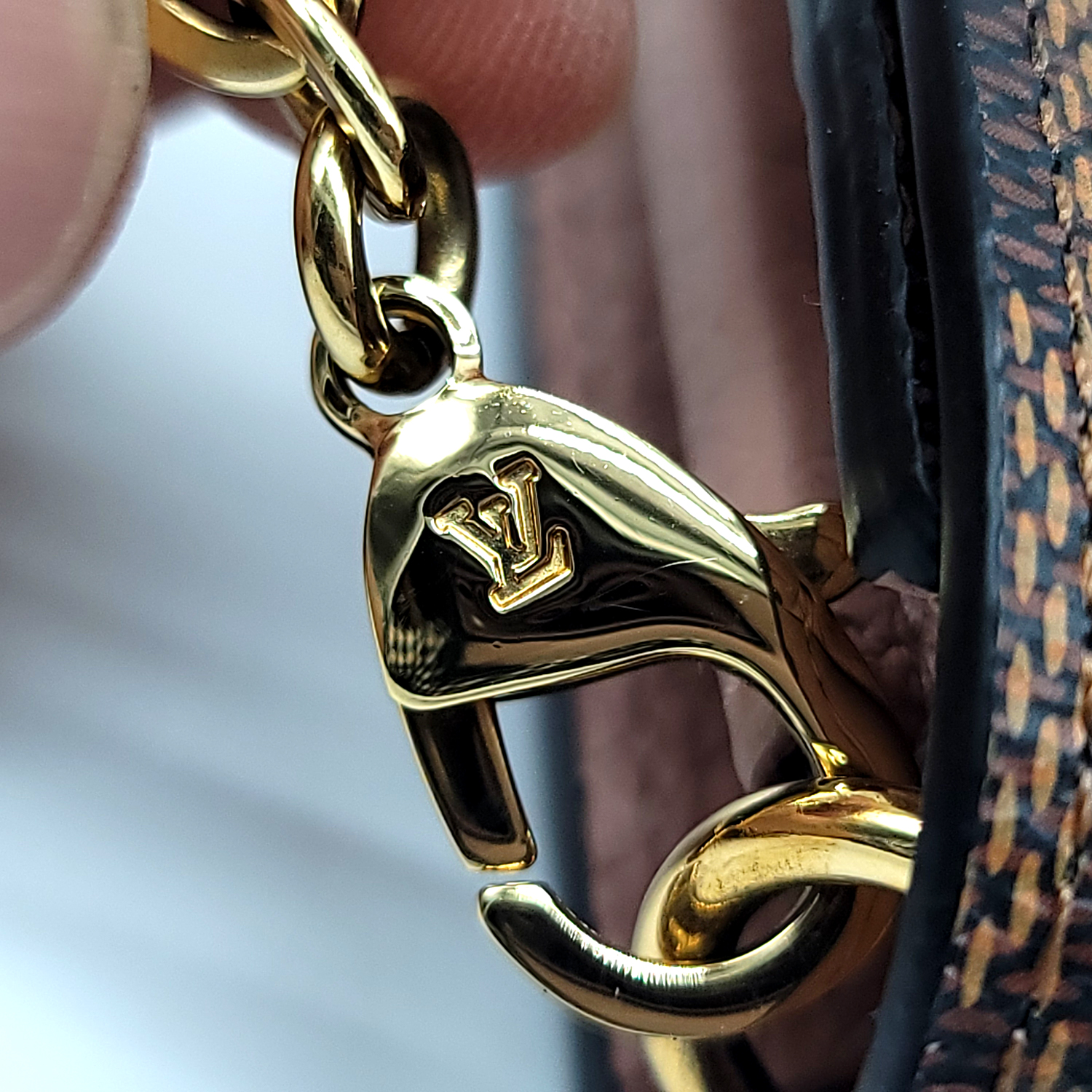 Louis Vuitton  Croisette Chain Wallet - shopjanescloset