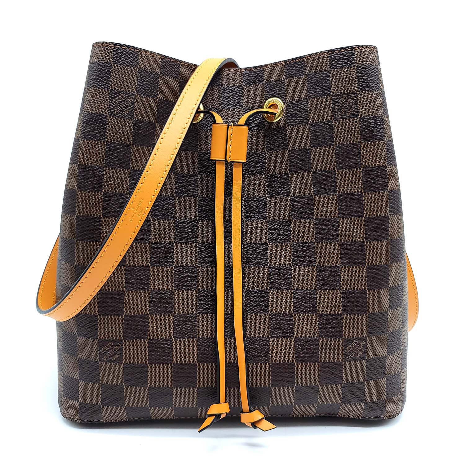 Louis Vuitton Neonoe Shoulder Bag Damier Saffron N40213 NZ4109
