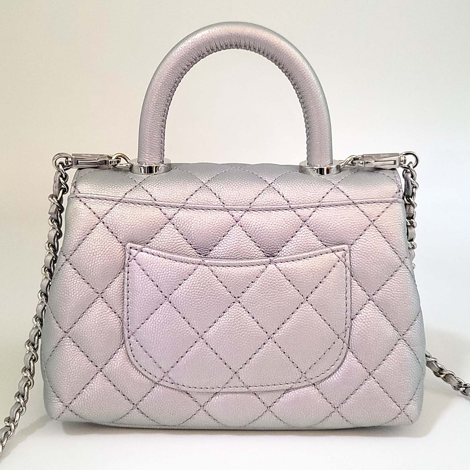 Chanel Small Iridescent Coco Handle Bag