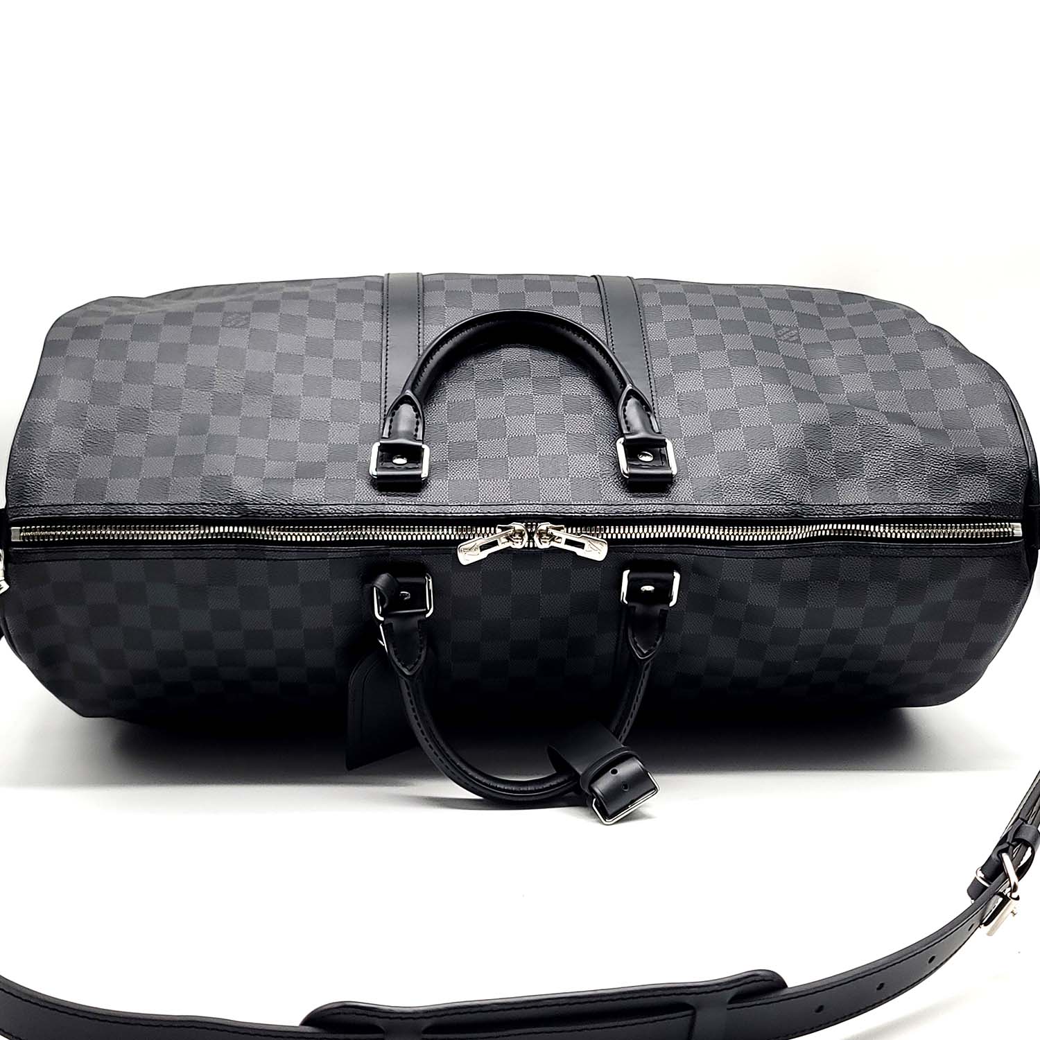 Louis Vuitton Keepall Bandouliere 55 Damier Graphite - Image 9