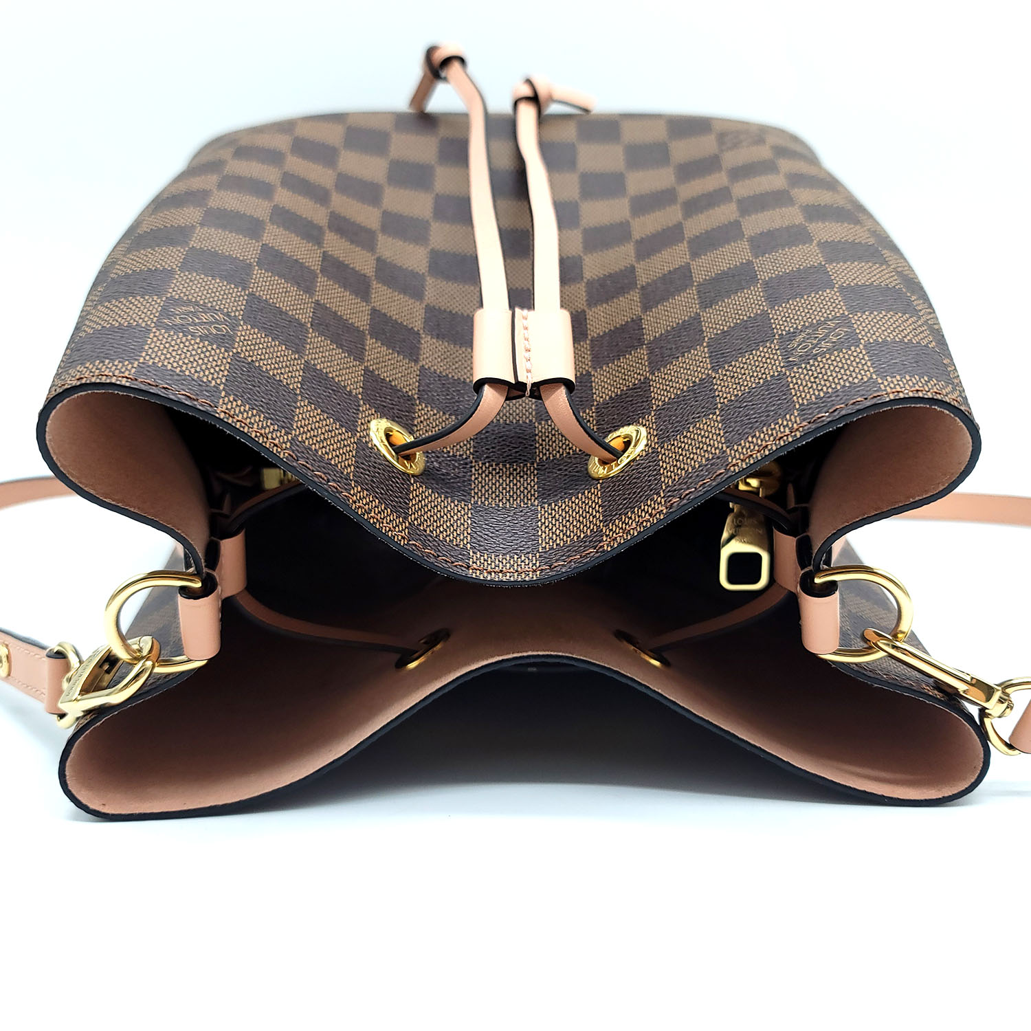 Louis Vuitton N40198 NEONOE DAMIER VENUS PINK Hand Bag Women Rank : AB+