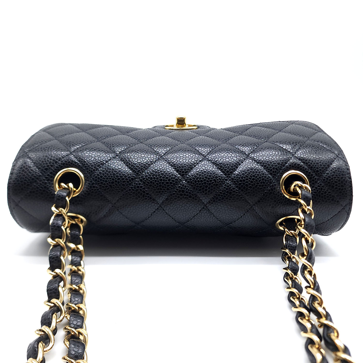 Chanel Small Classic Flap Bag Black Quilted Caviar – Dr. Runway