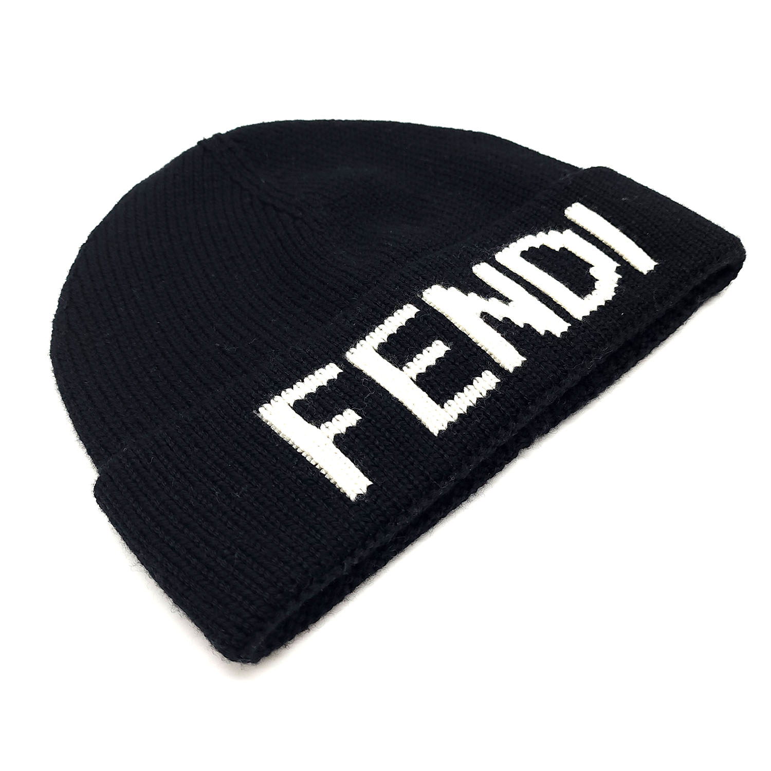 Fendi Black Wool Hat – Dr. Runway