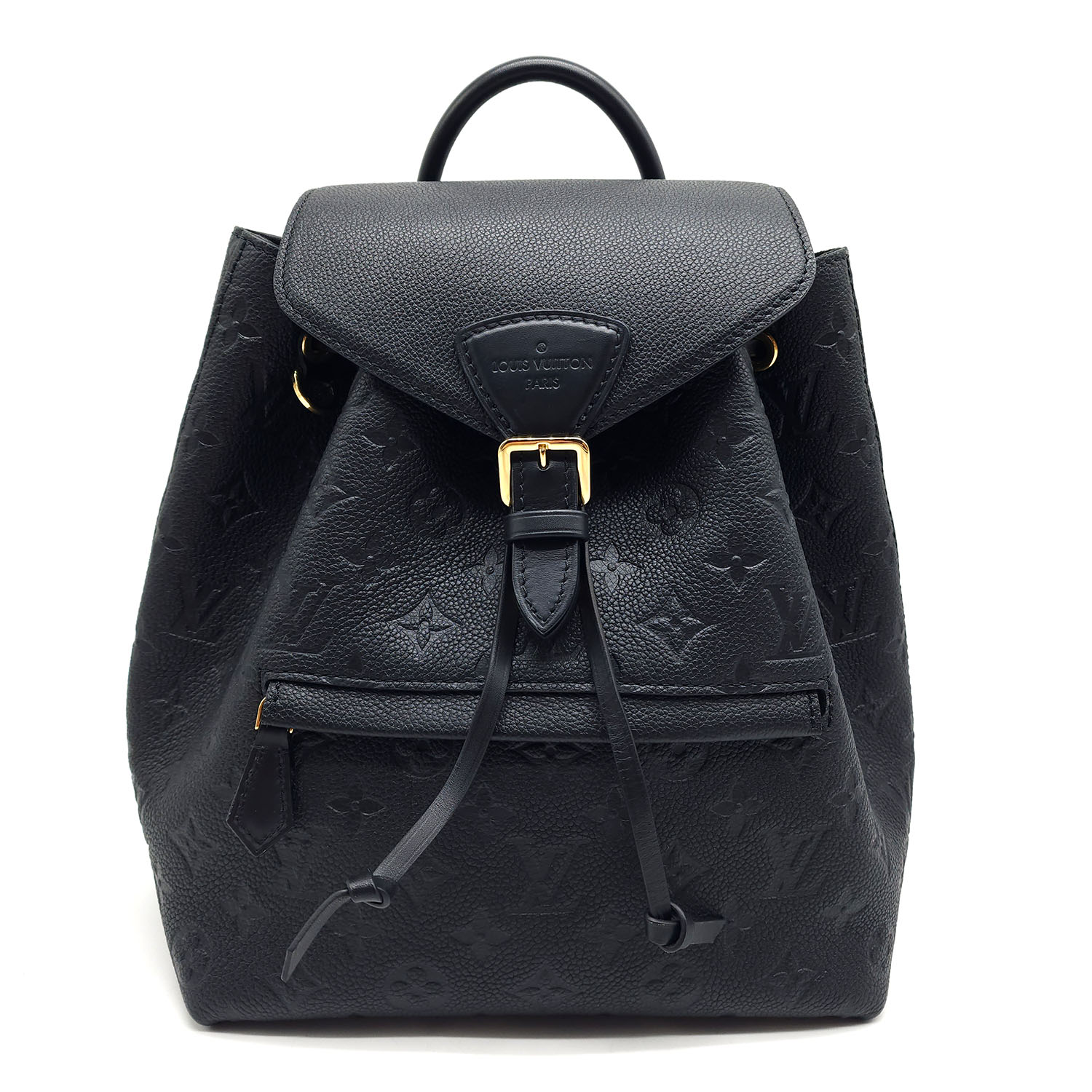 Louis Vuitton Black Monogram Empreinte Leather Tiny Backpack