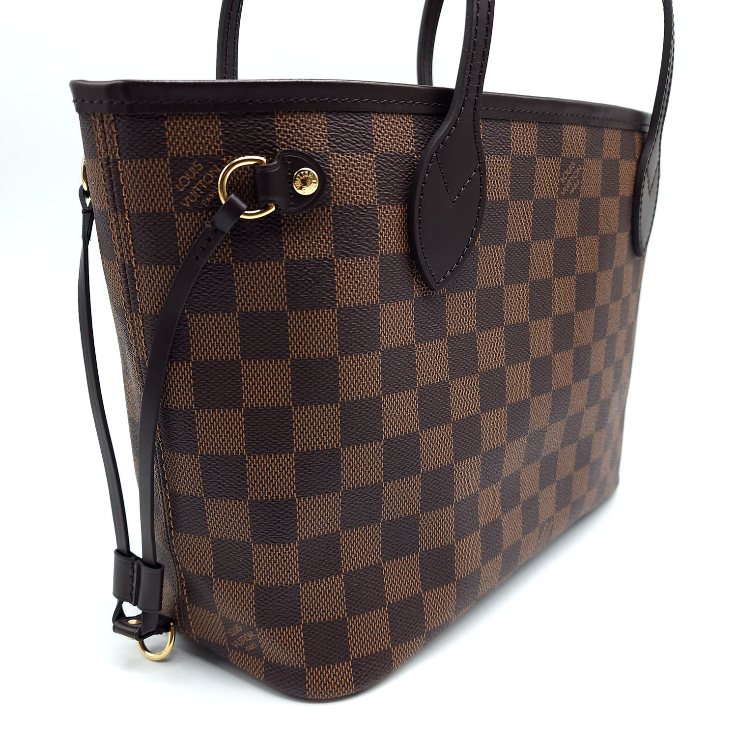 Louis Vuitton Neverfull PM Damier Ebene with Pouch – Dr. Runway